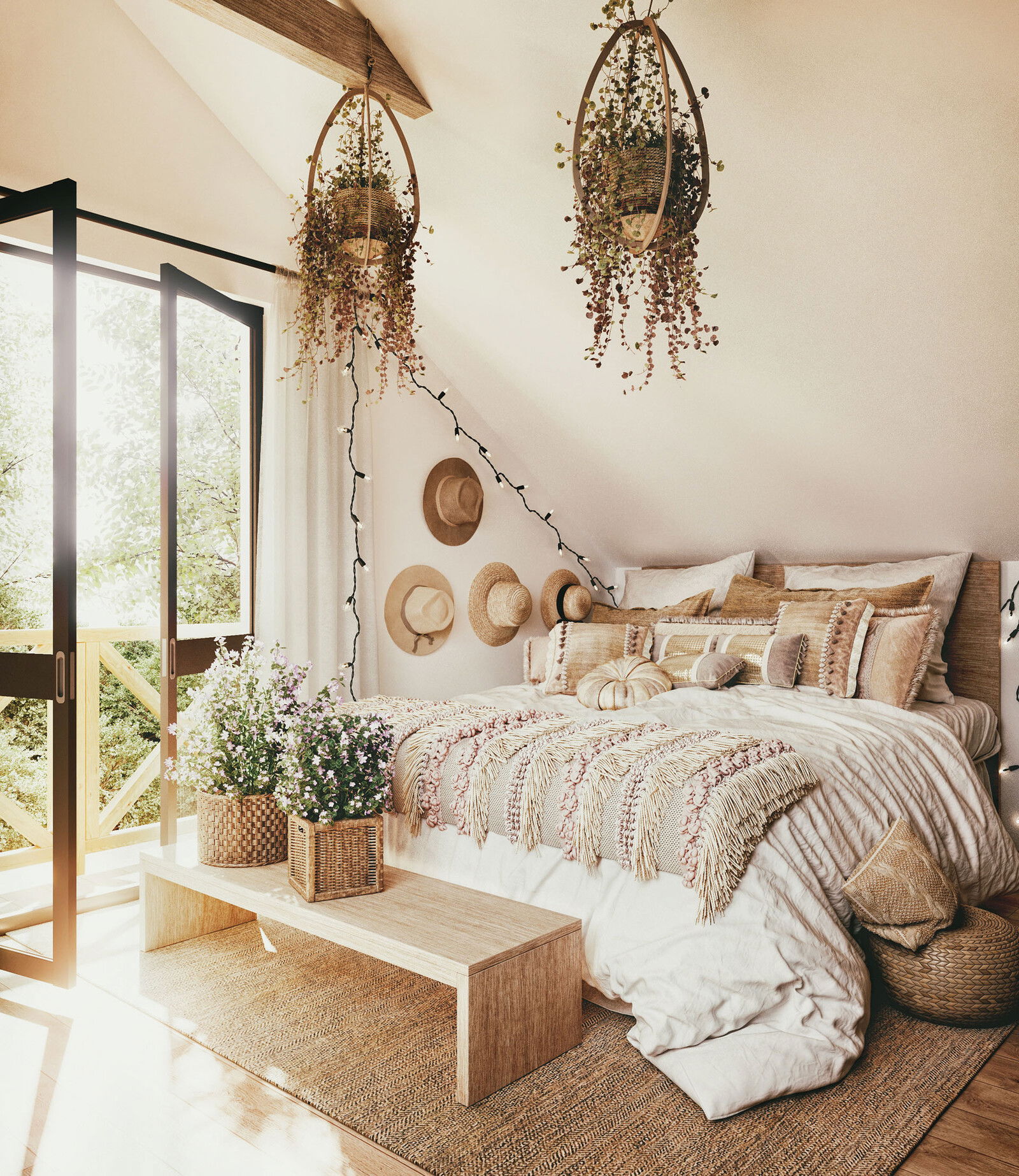 Boho Bedroom Designer