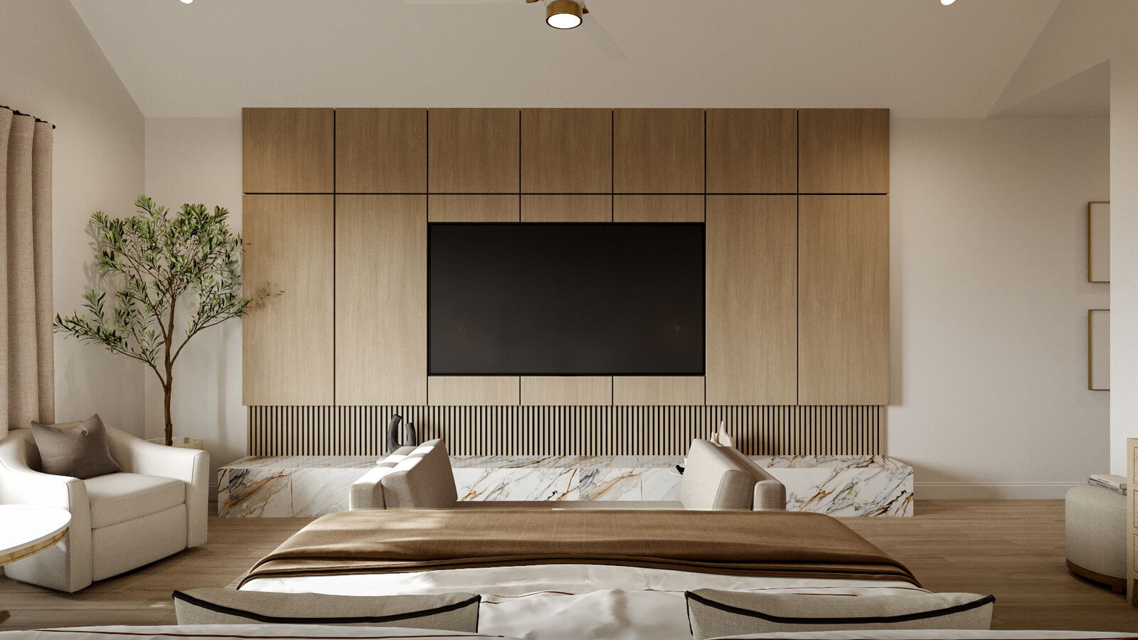 Modern and Elevated Bedroom Remodel 
