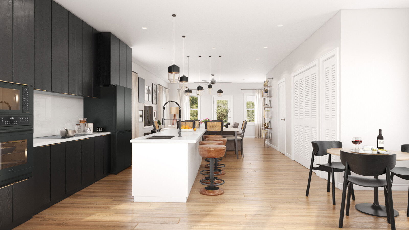 Modelo 3D de Cocina de Diseñador en Línea 3