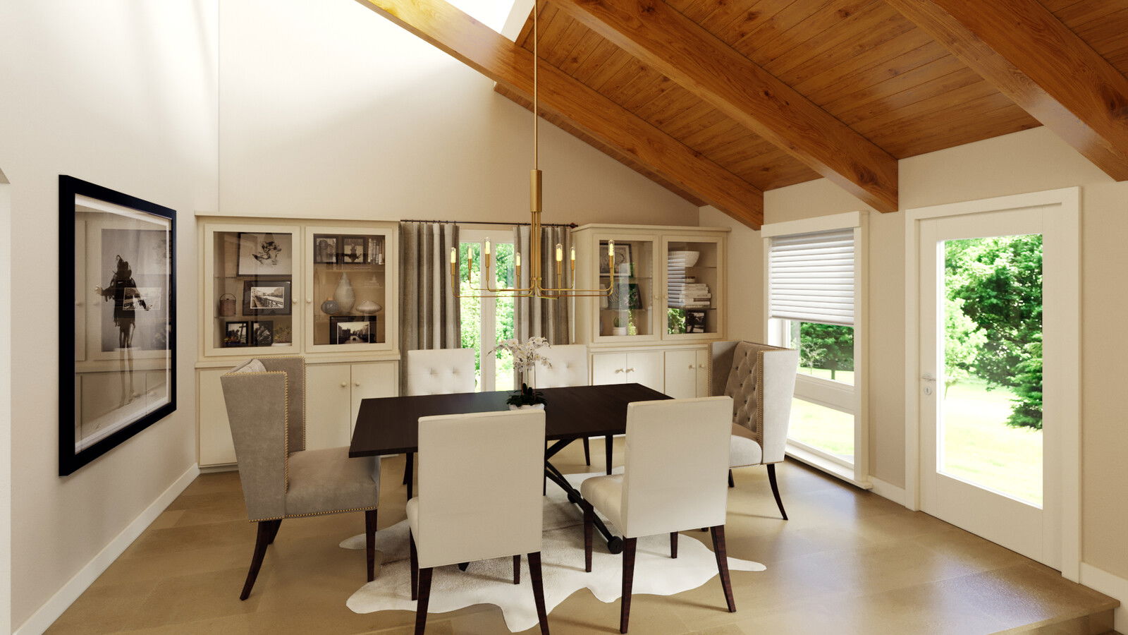 Online Designer Combined Living/Dining 3D Model 3