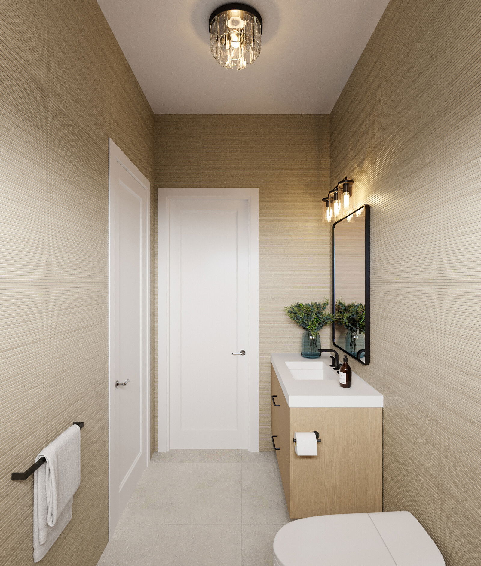 Online Designer Bathroom 3D Model 3
