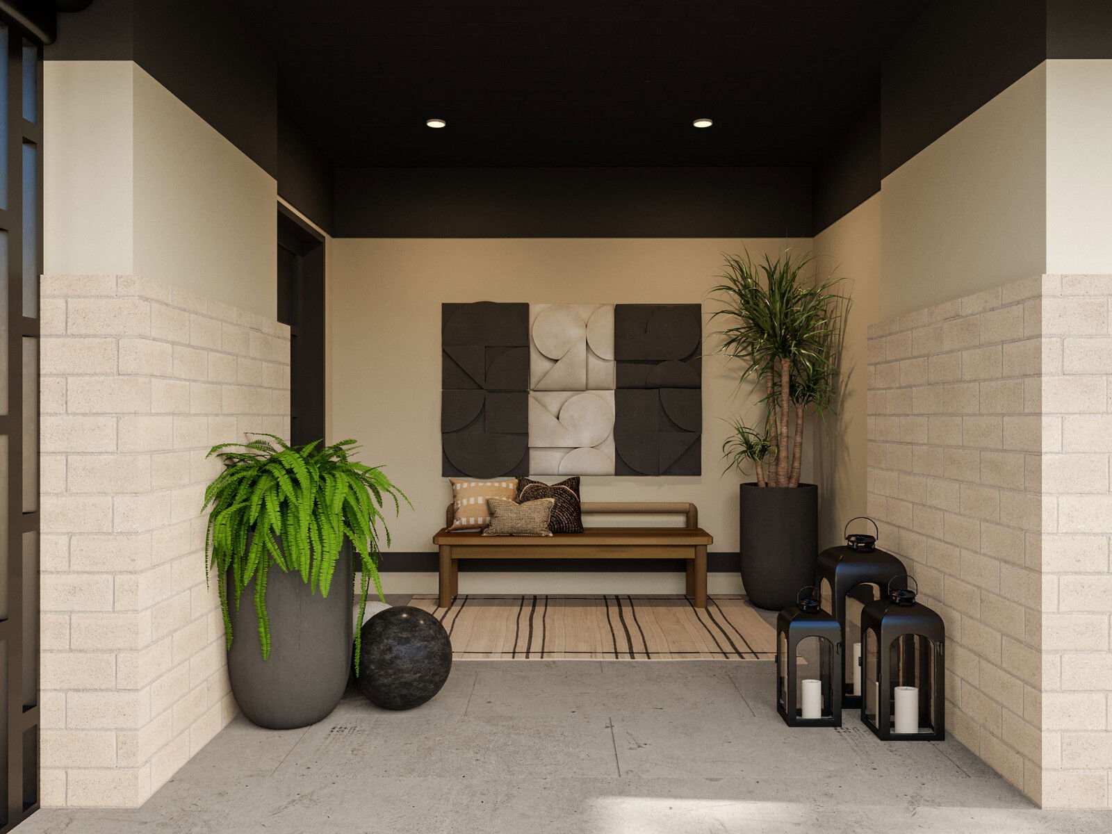 Online Designer Patio 3D Model 3
