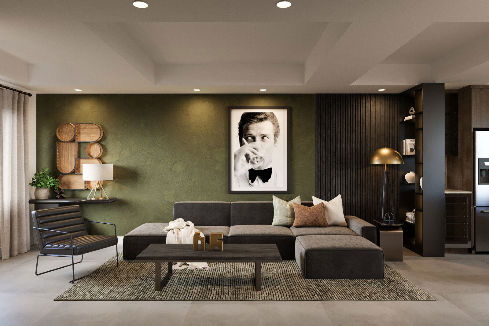 Online Designer Living Room 3D Model 1