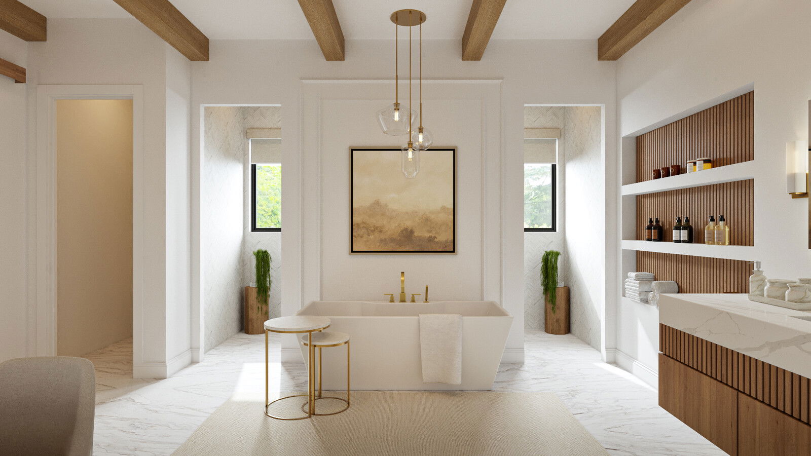 Inspiring Modern Contemporary Abode Design Rendering thumb