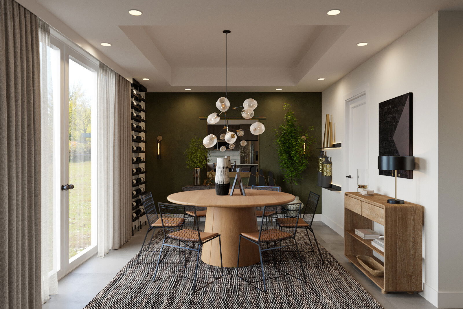 Online Designer Bedroom 3D Model 3