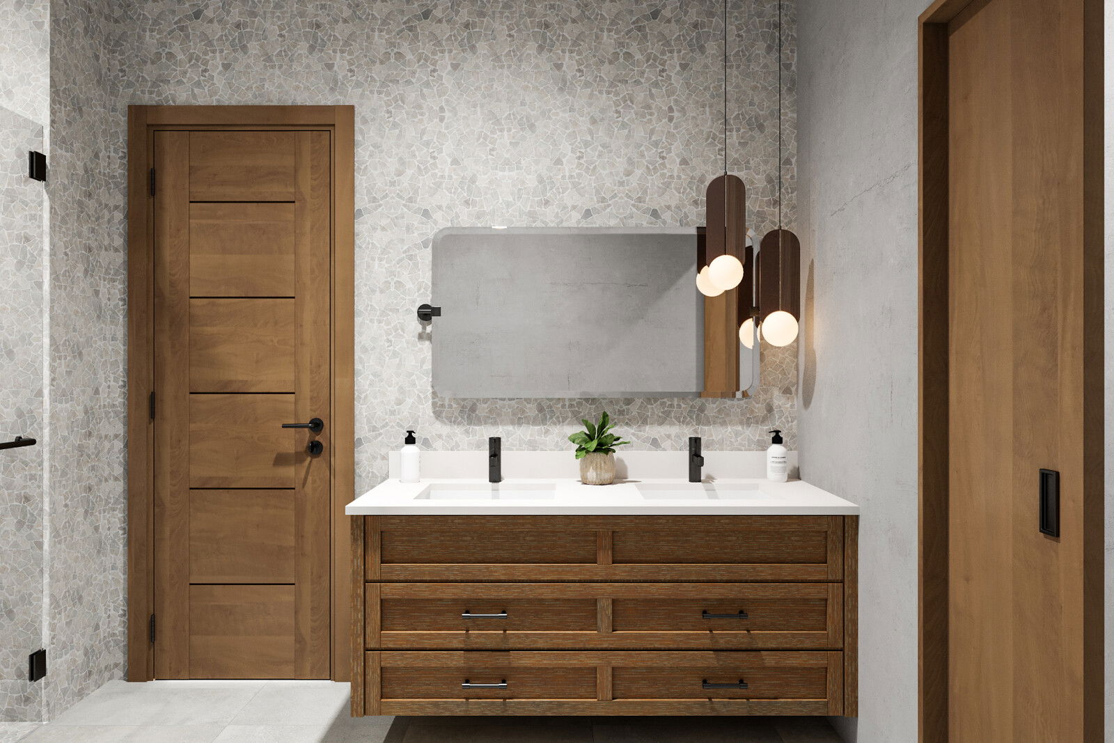 Online Designer Bathroom 3D Model 2