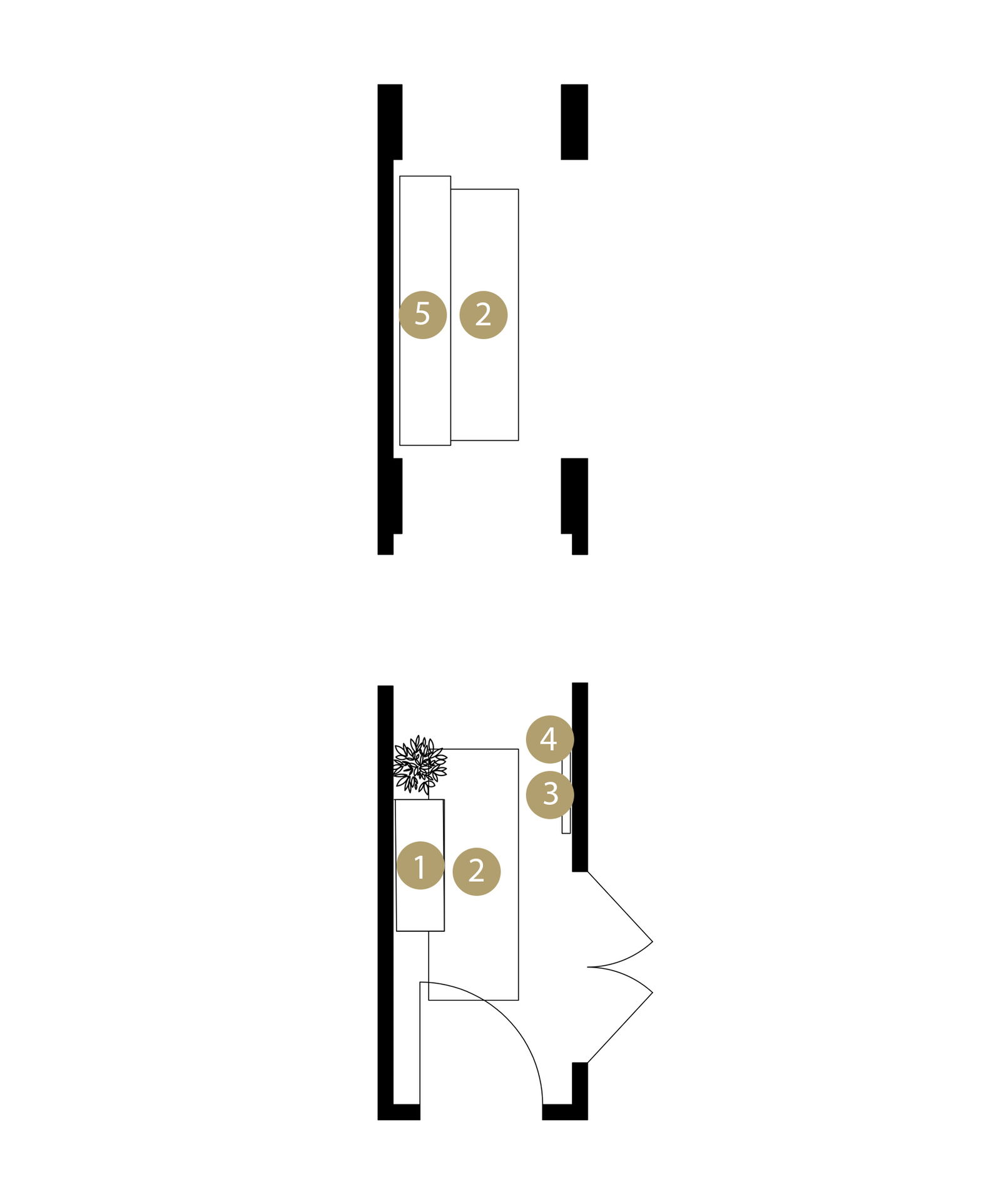 Online Designer Hallway/Entry Floorplan