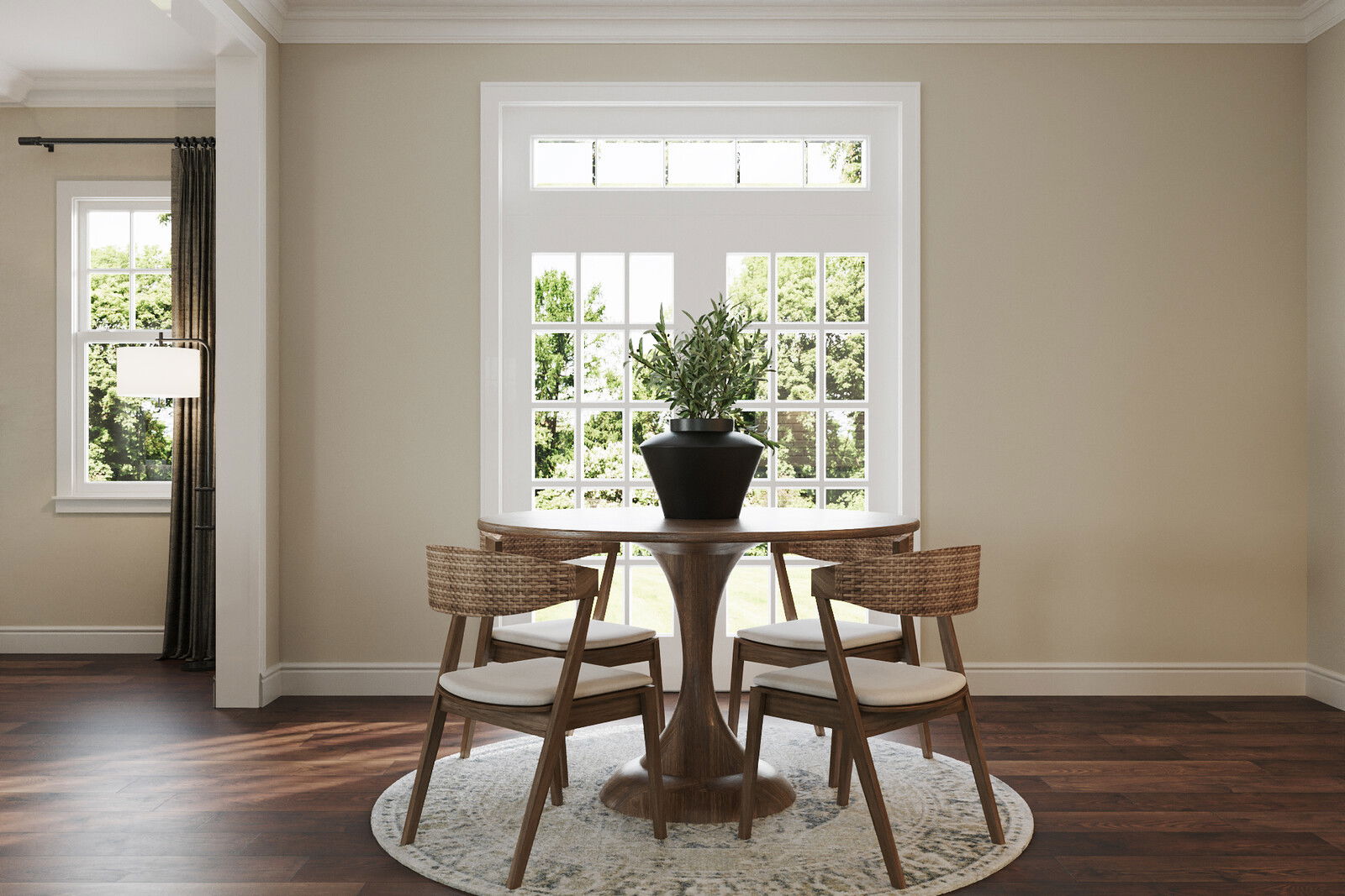 Online Designer Combined Living/Dining 3D Model 3