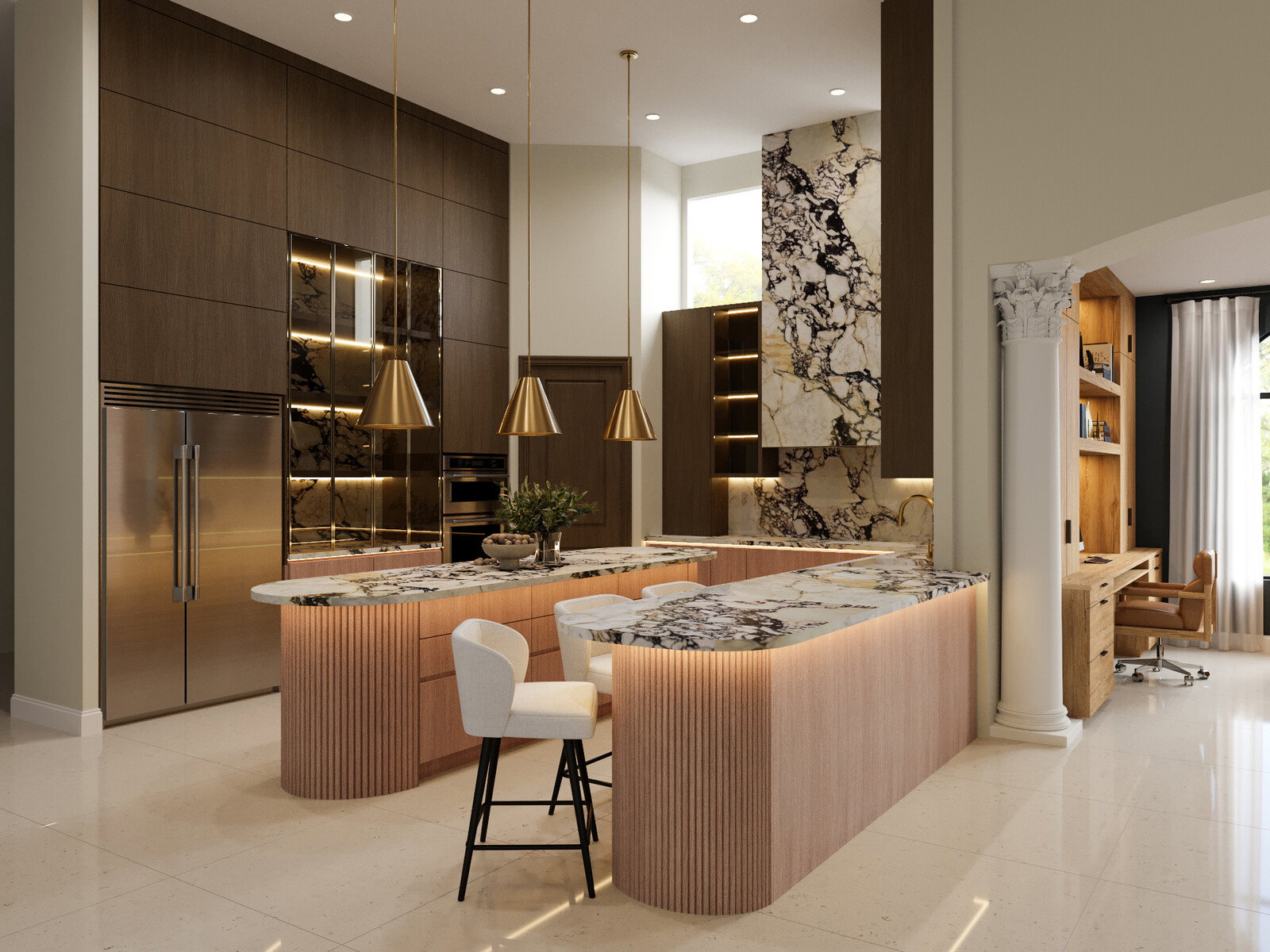 Online Designer Kitchen 3D Model 1