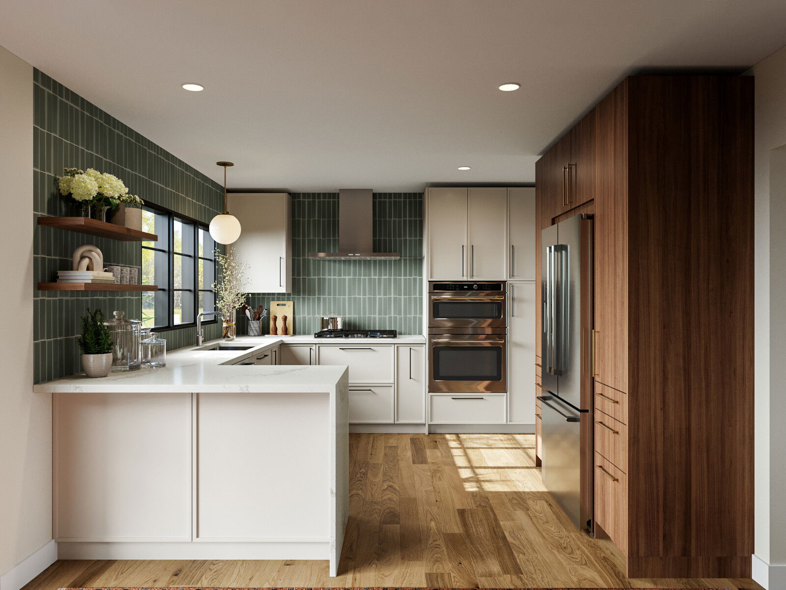 Modelo 3D de Cocina de Diseñador en Línea 1