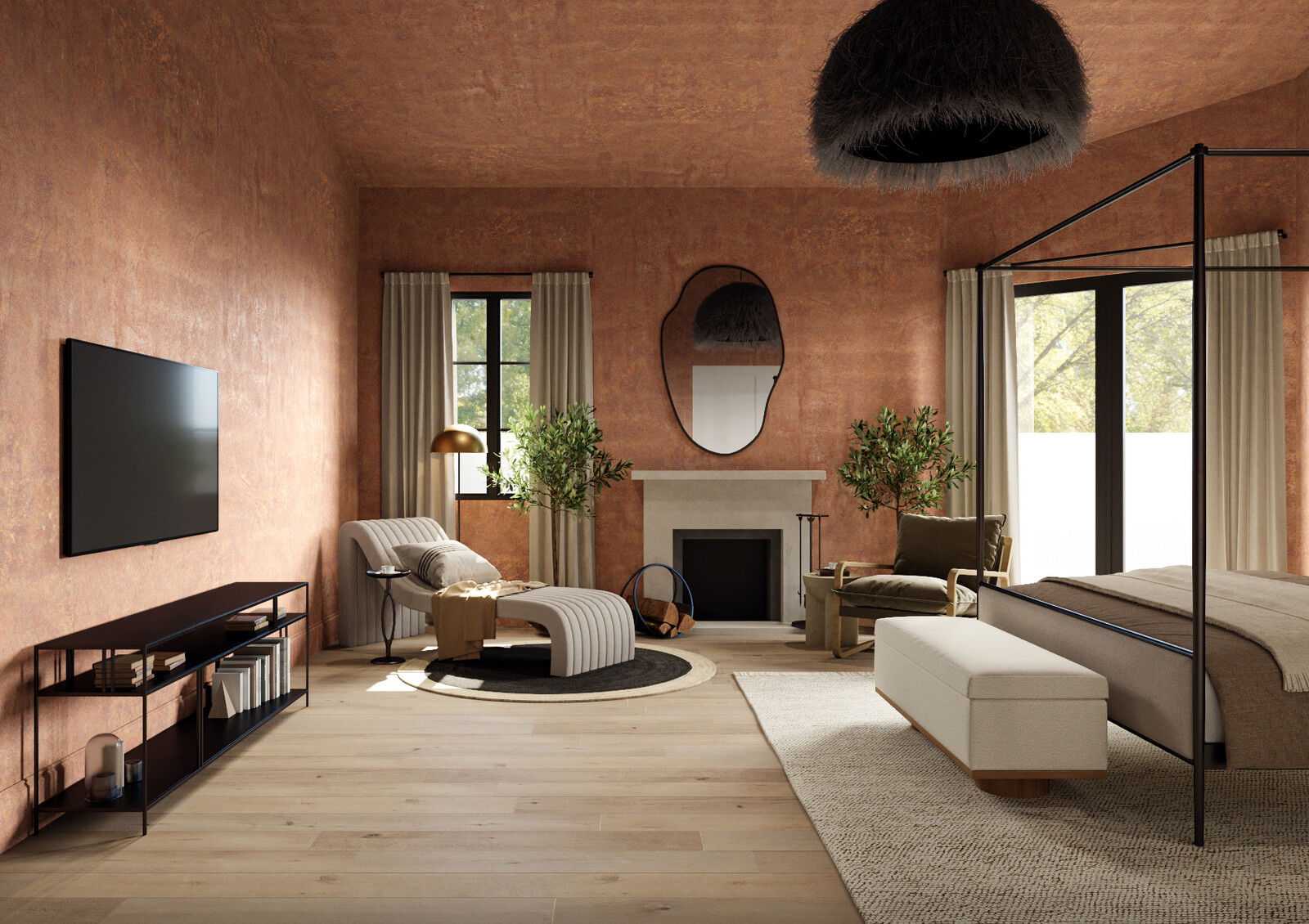 Online Designer Living Room 3D Model 8