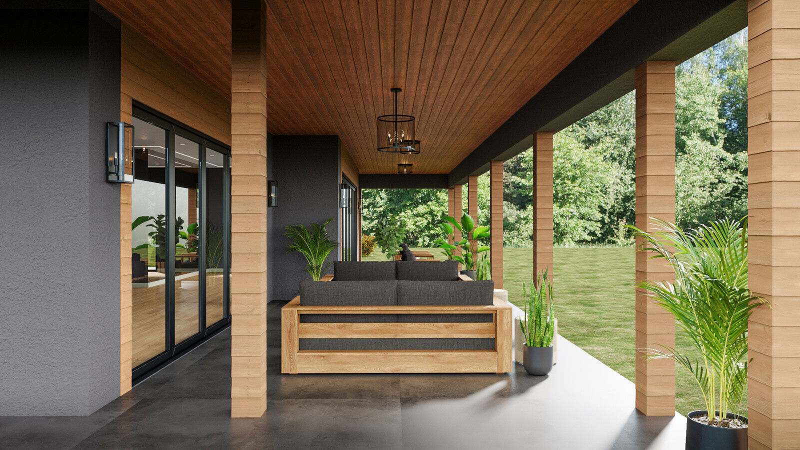 Online Designer Patio 3D Model 1