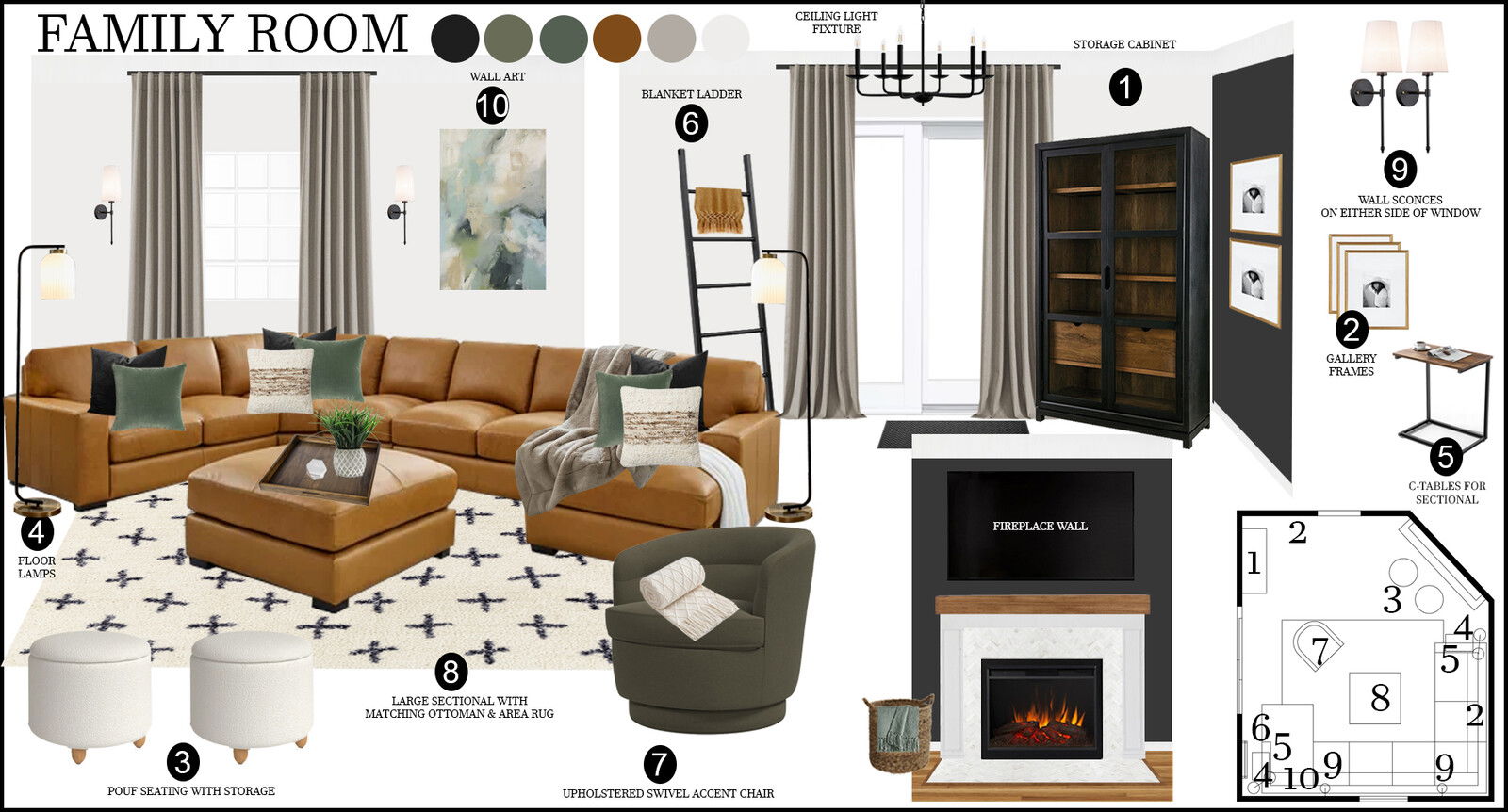 Online Designer Living Room Interior Design Ideas