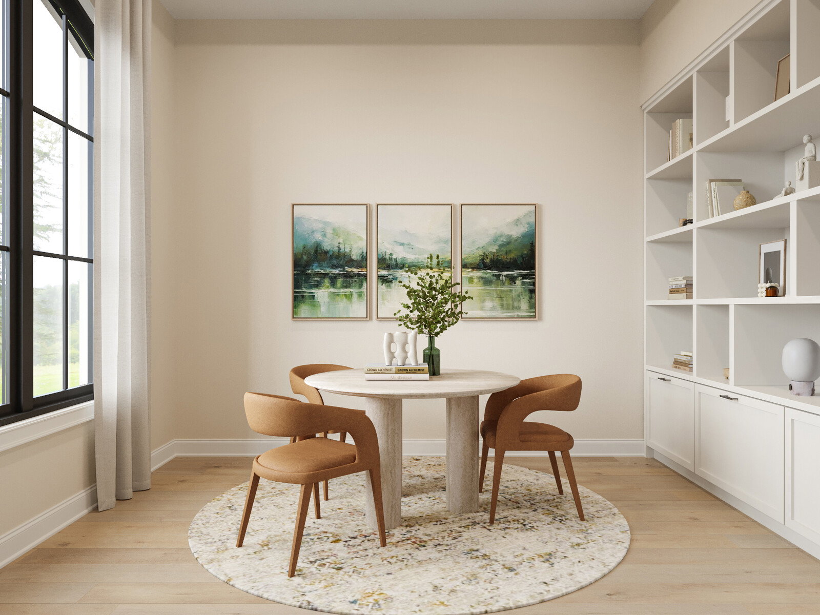 Online Designer Home Office 3D Model 5