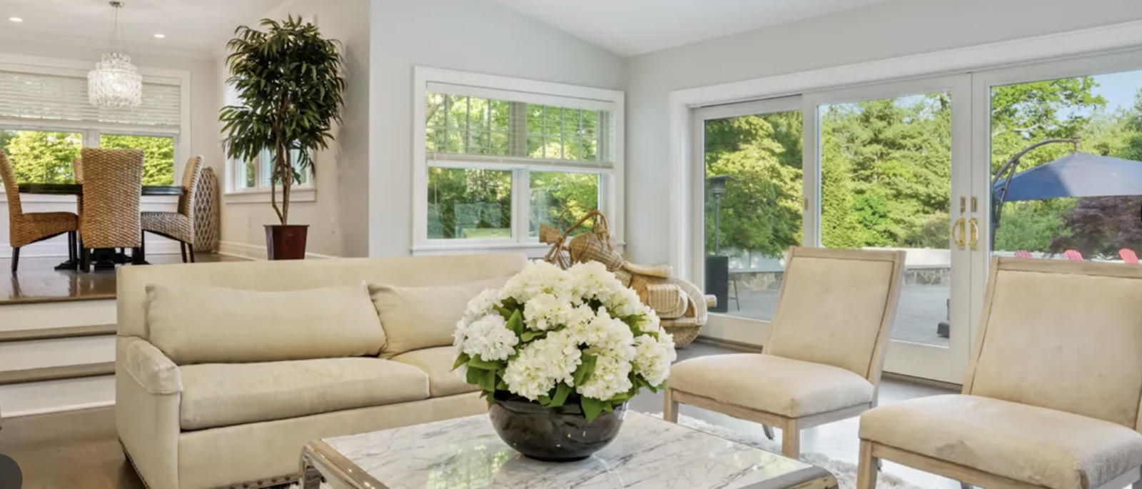 Chic & Cozy Living & Dining Room Design | Decorilla