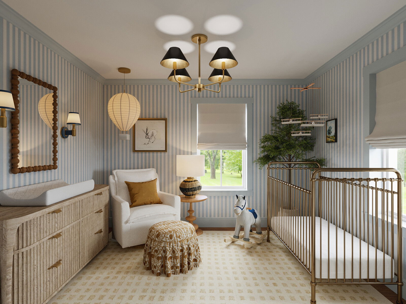 Online Designer Nursery 3D Model 3