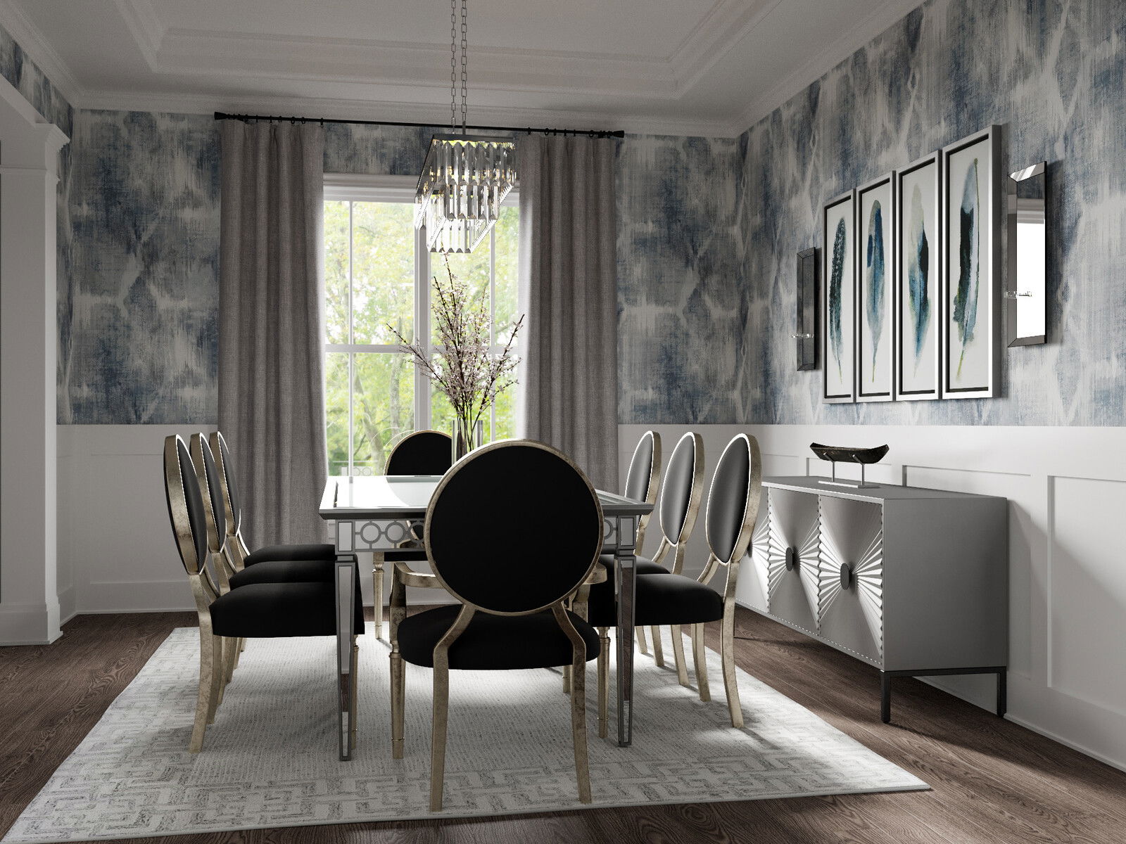Modelo 3D de Comedor de Diseñador en Línea 1