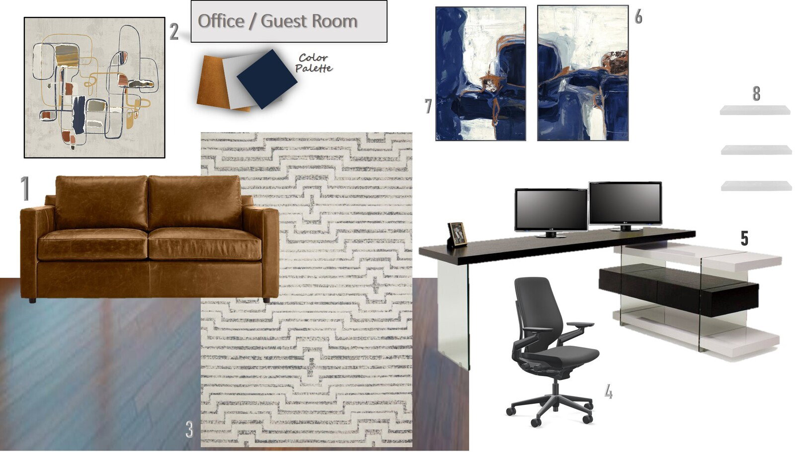 Online Designer Home Office Interior Design Ideas