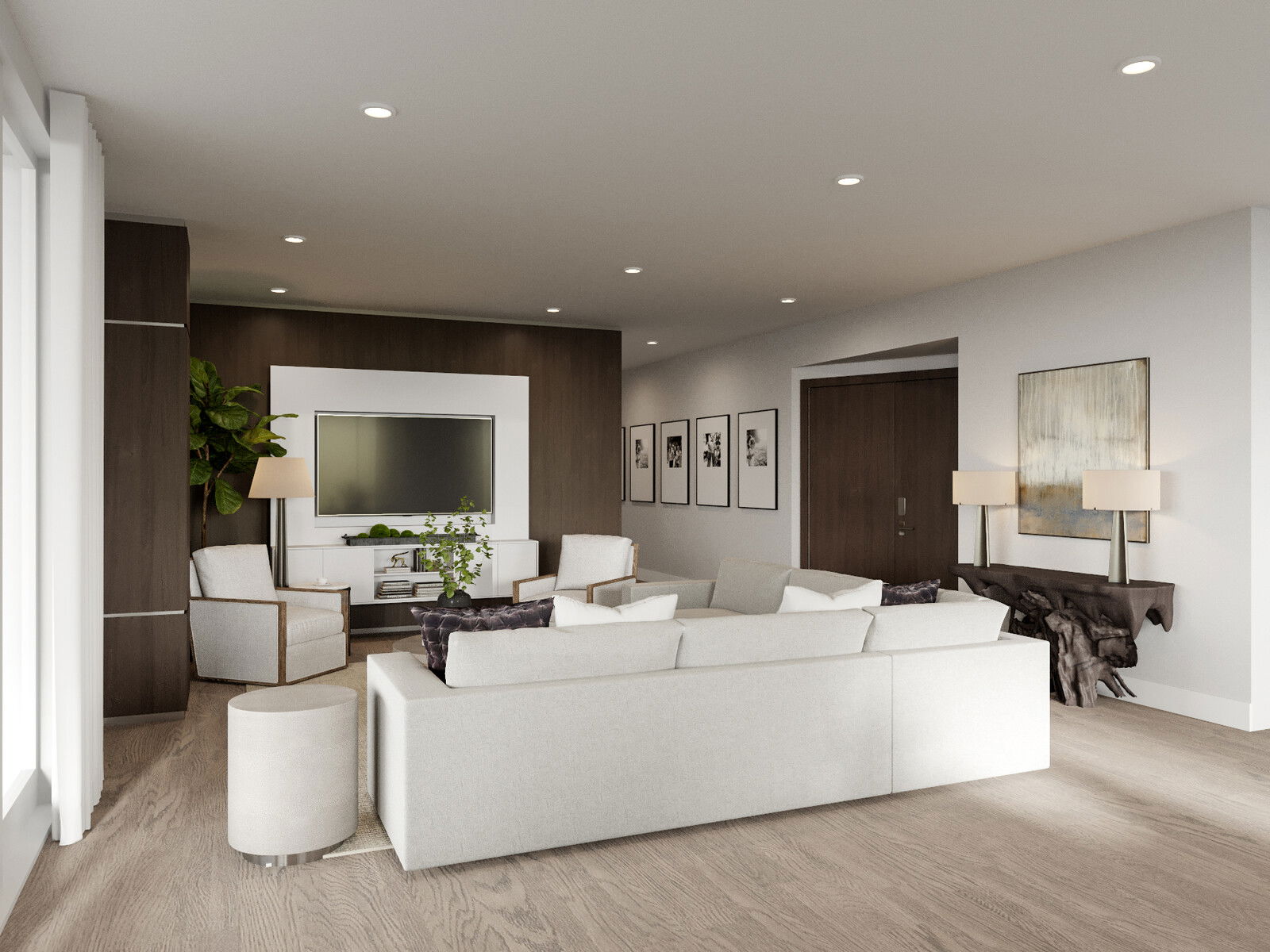 Modelo 3D Sala-Comedor del Diseñador en Línea 1