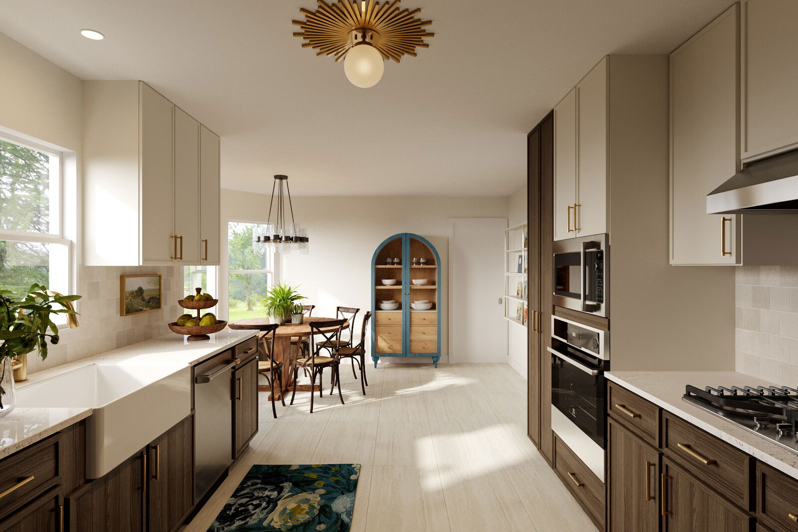 Modelo 3D de Cocina de Diseñador en Línea 3