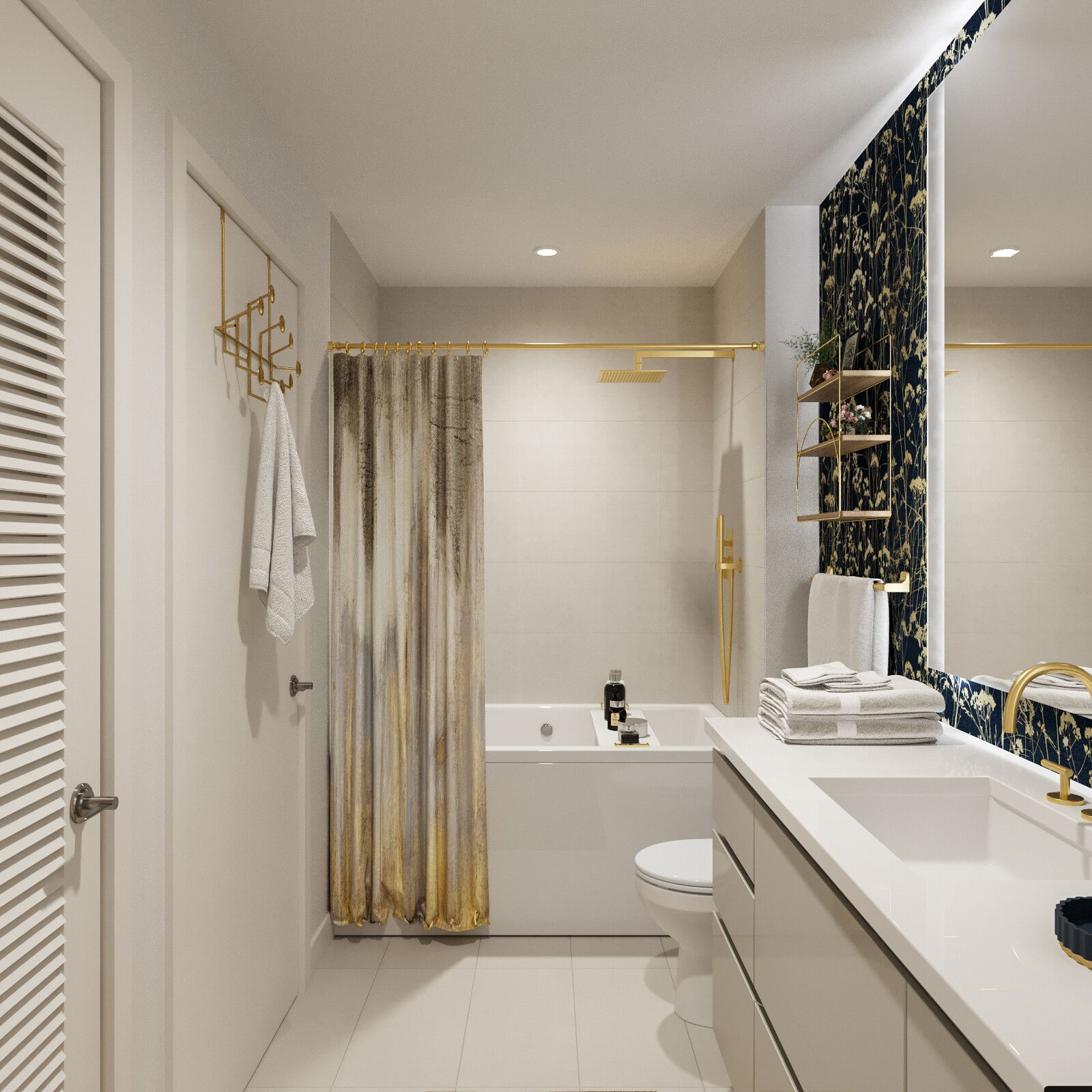 Modelo 3D de Baño por Diseñador Online 2