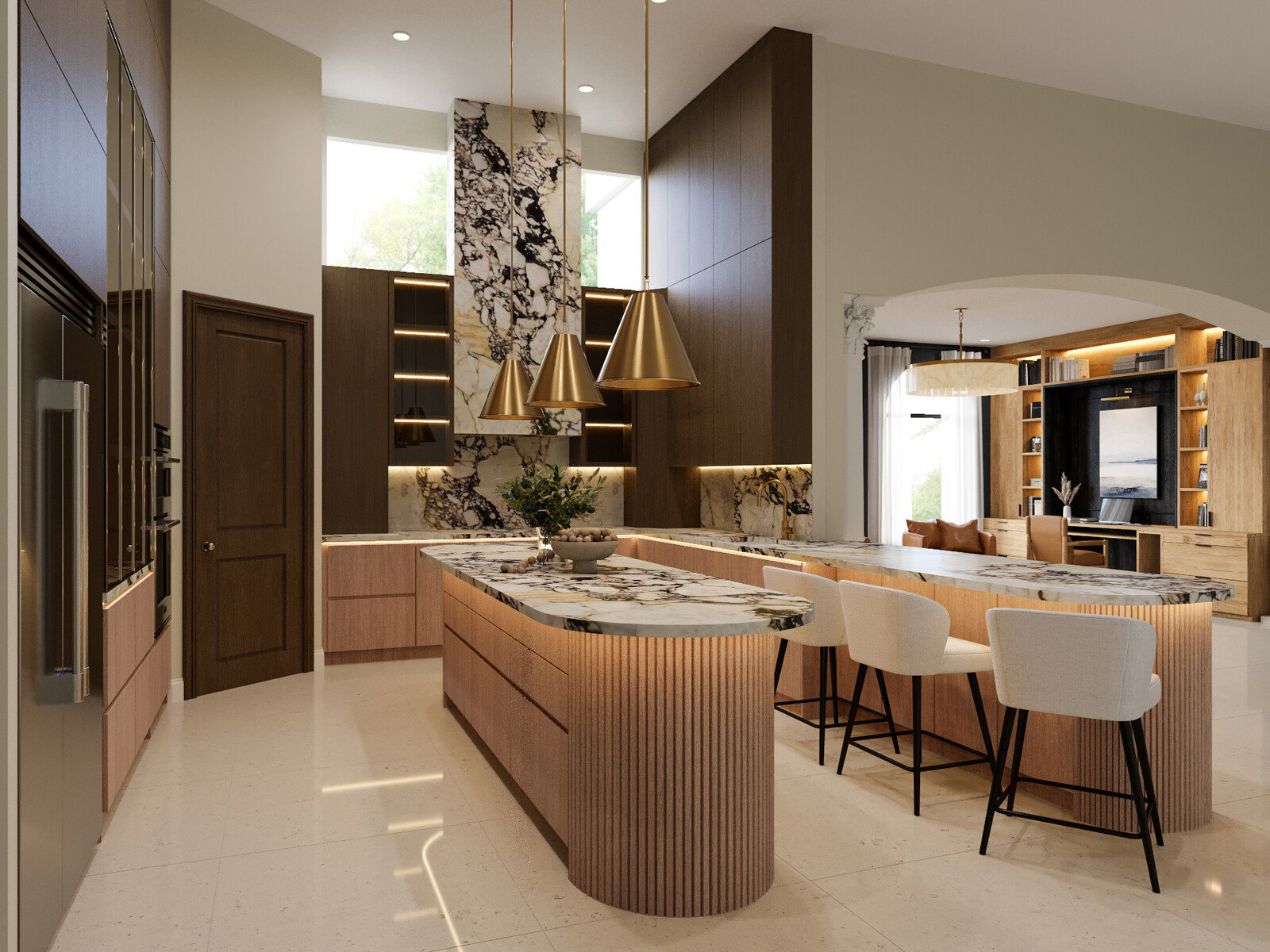 Online Designer Kitchen 3D Model 3