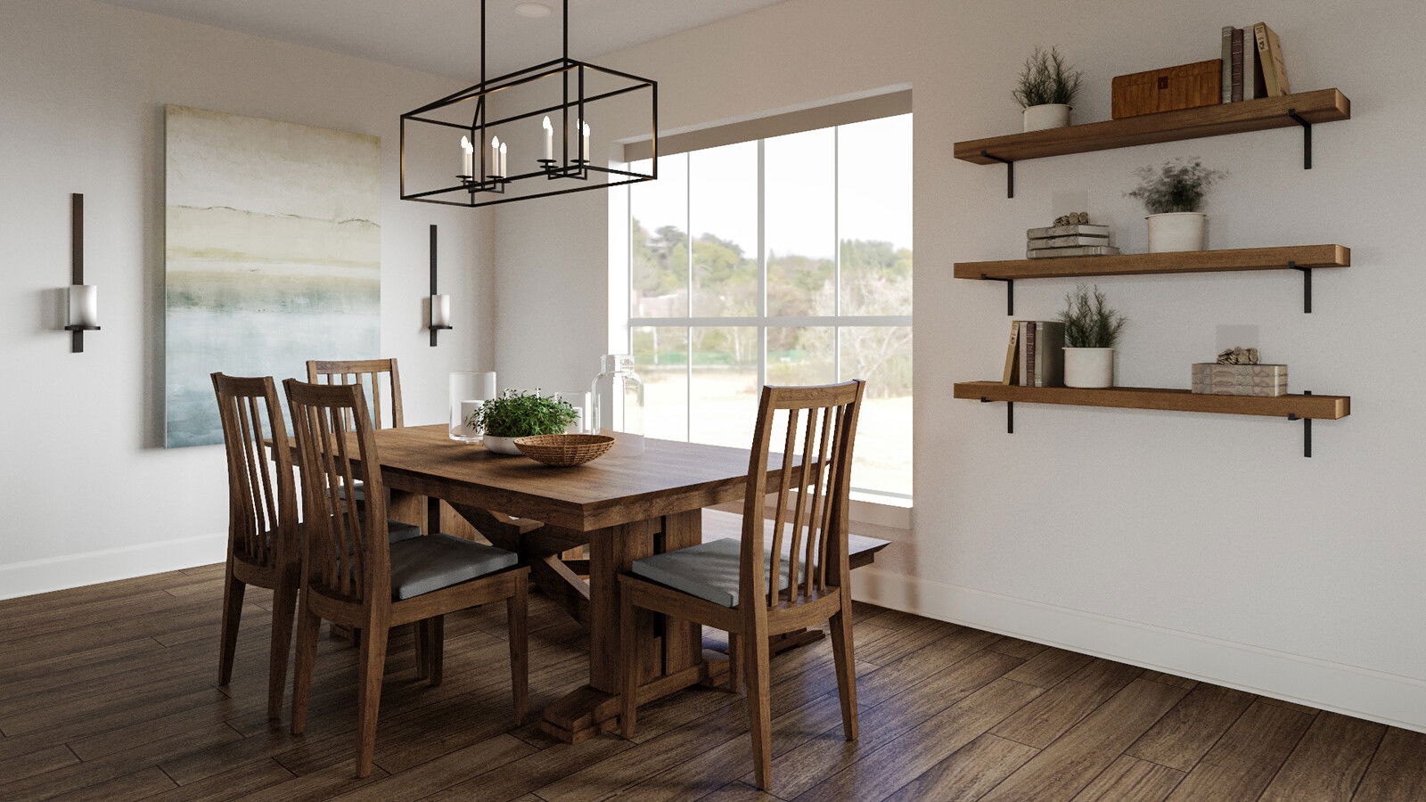 Modelo 3D Sala-Comedor del Diseñador en Línea 4