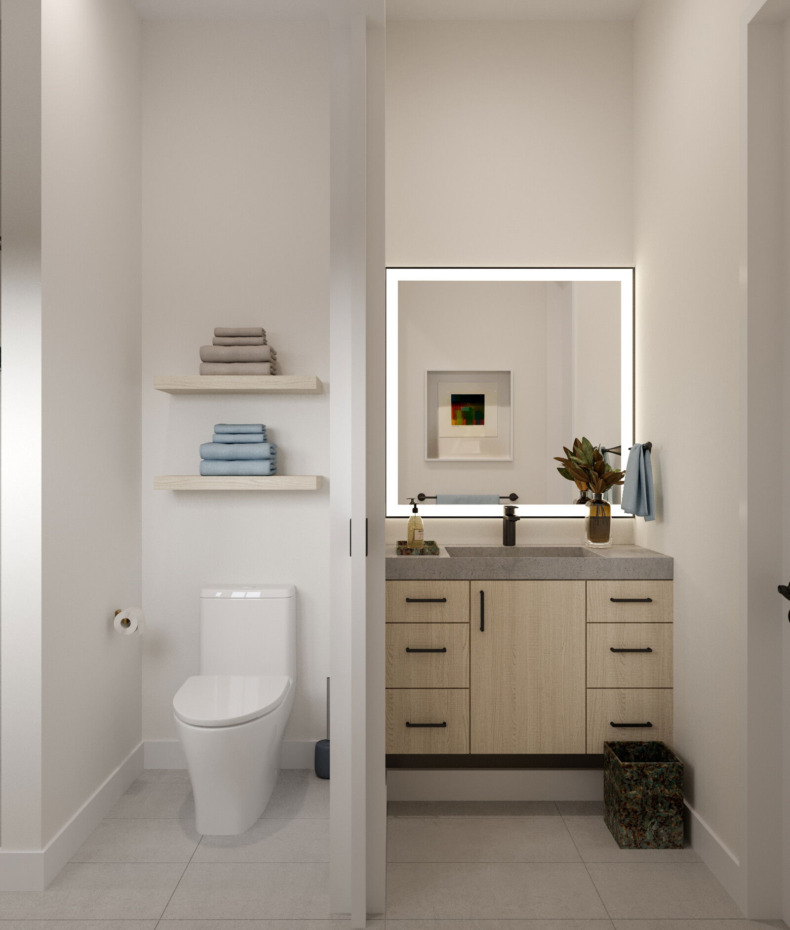 Online Designer Bathroom 3D Model 5