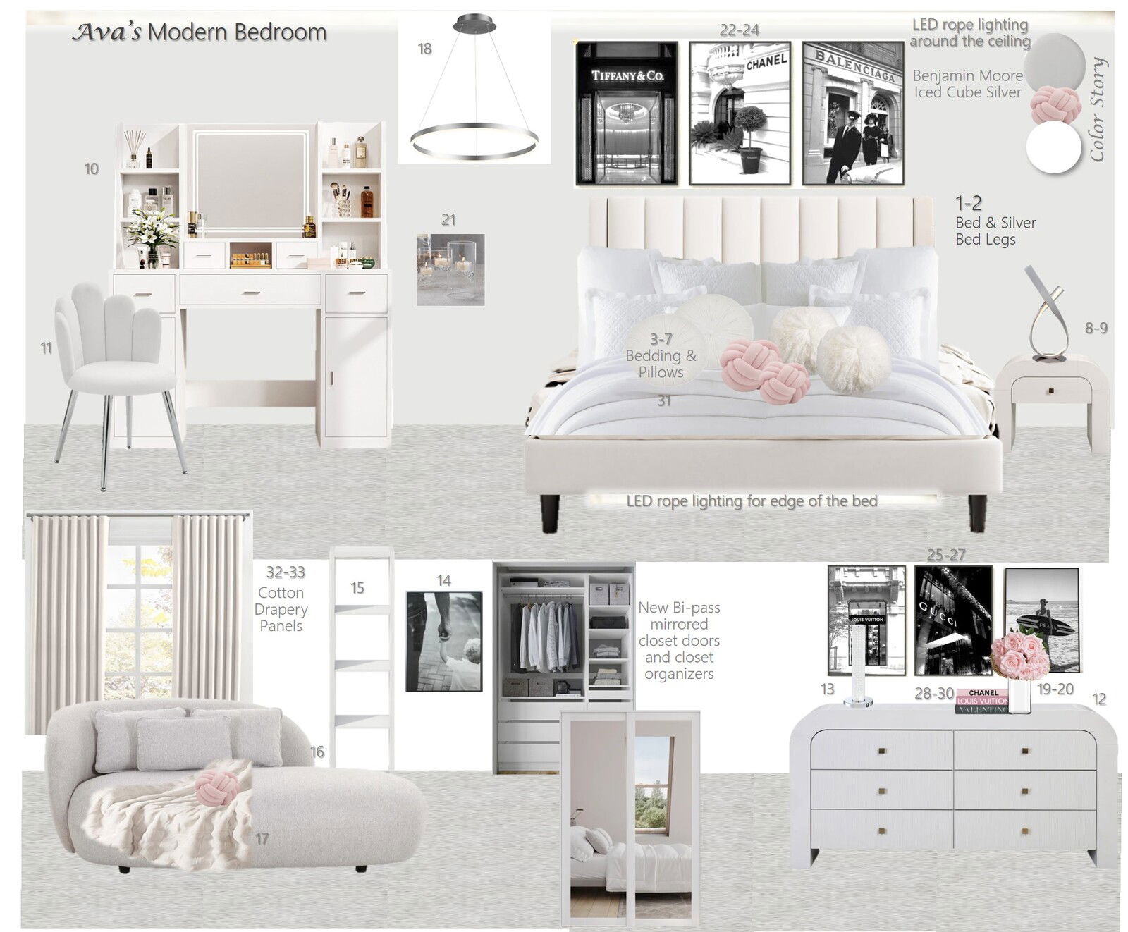 Online Designer Bedroom Interior Design Ideas