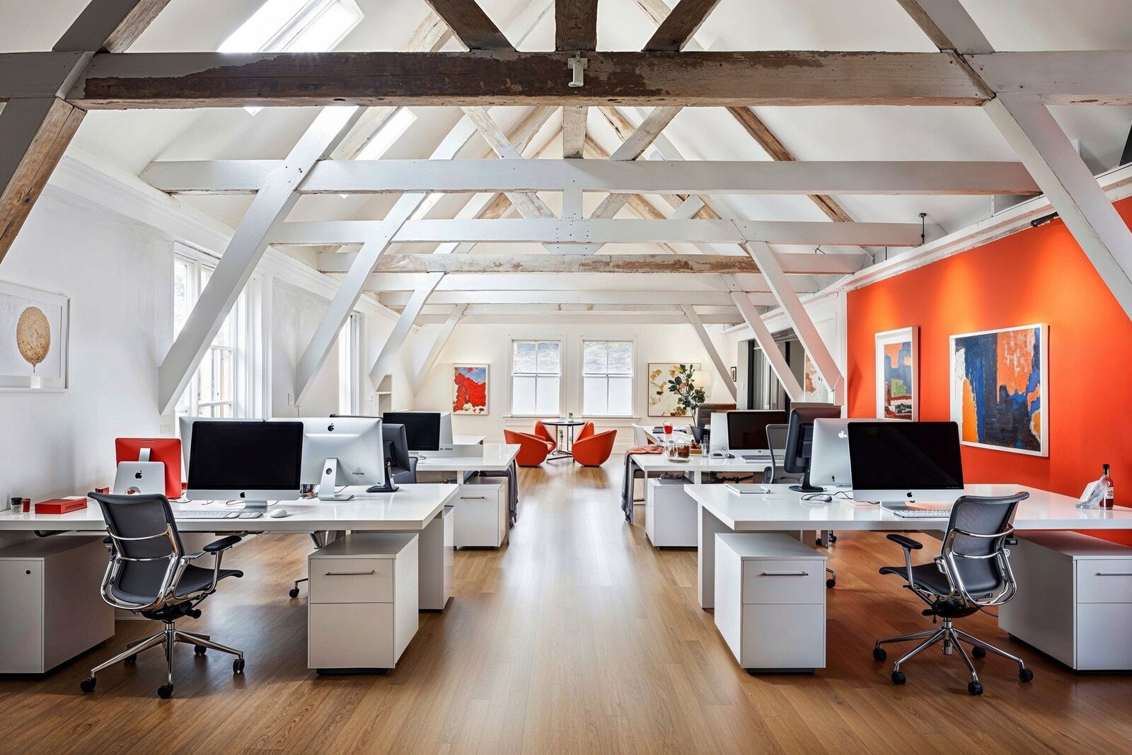 Contemporary and Colorful Office Interior Design