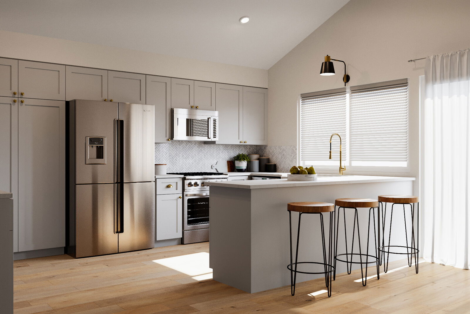 Modelo 3D de Cocina de Diseñador en Línea 2