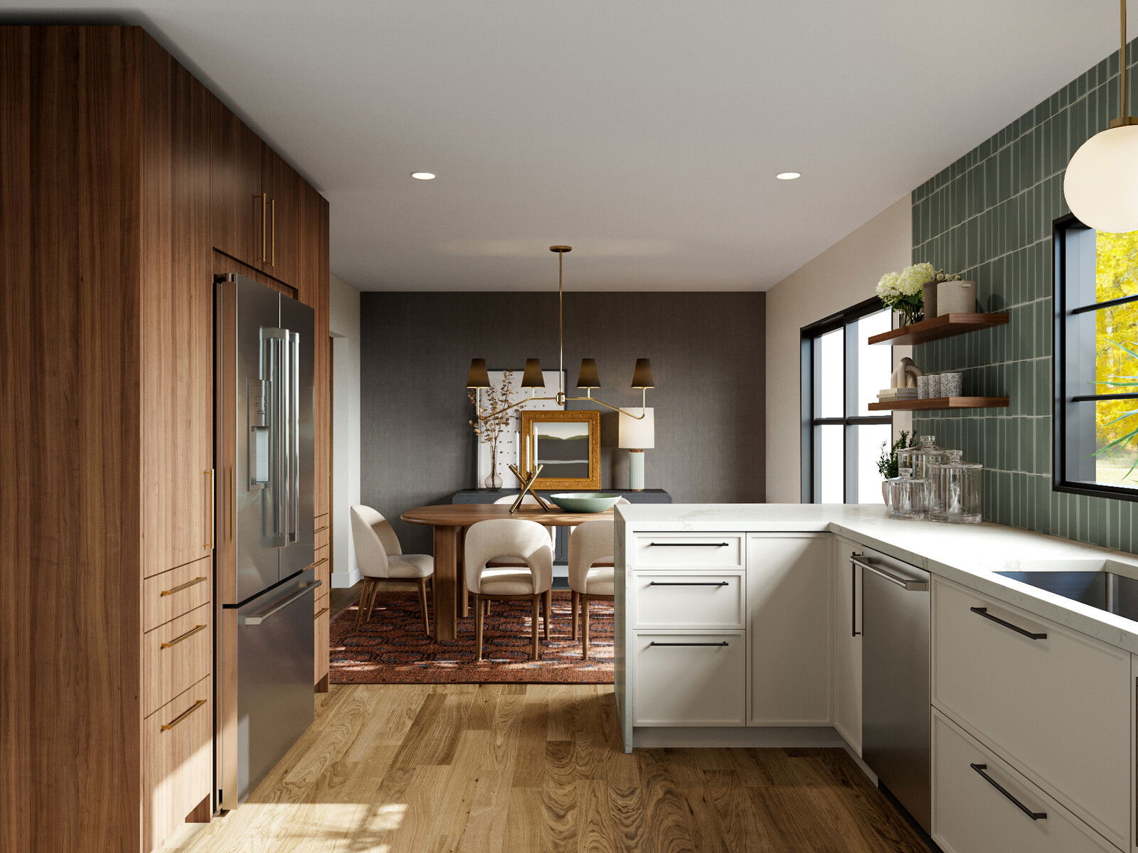 Modelo 3D de Cocina de Diseñador en Línea 3