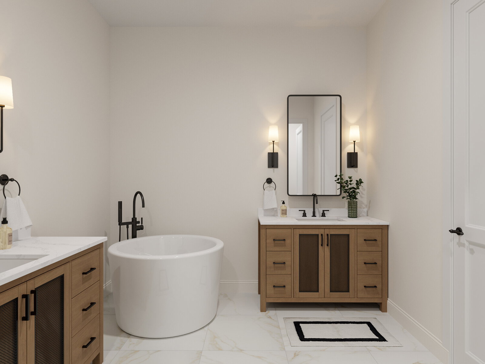 Renderizado de Diseño de Casa Contemporánea Moderna thumb