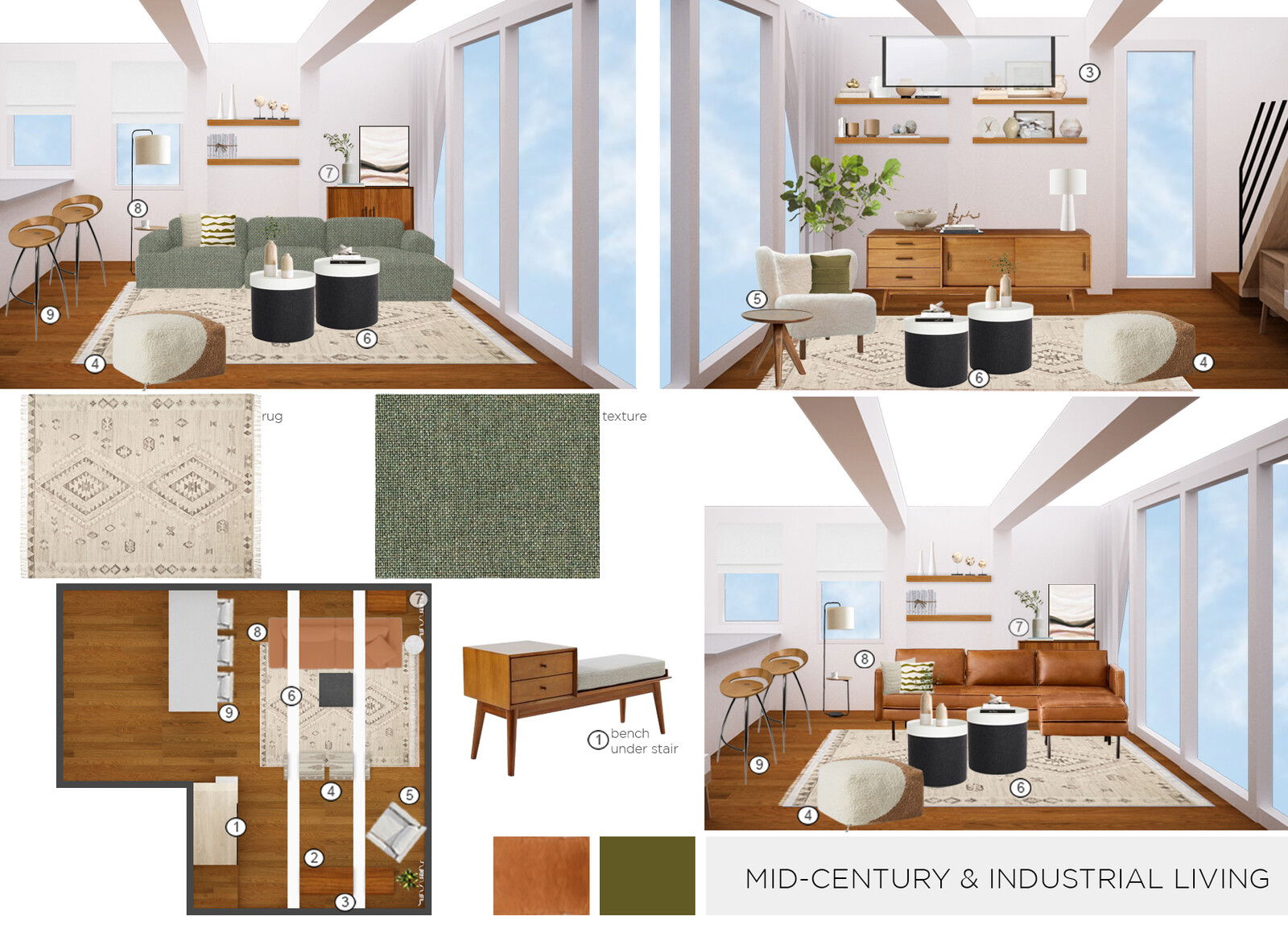 Ideas De Diseño Interior De Sala De Estar De Diseñador En Línea