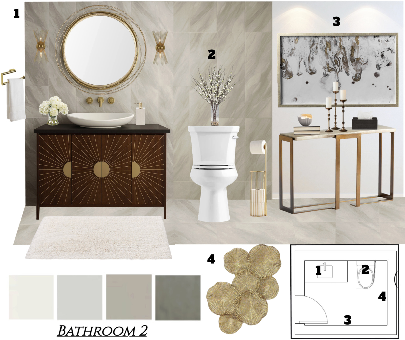 Online Designer Bathroom Interior Design Ideas