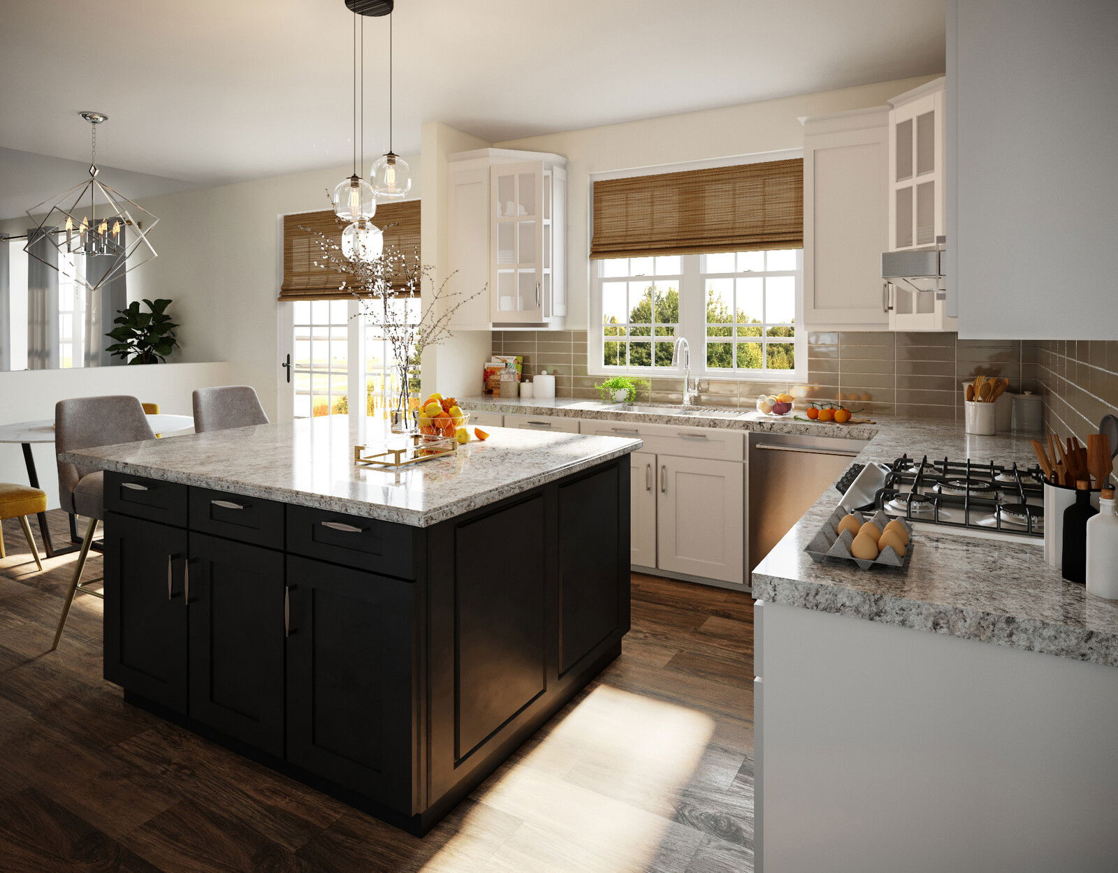 Online Designer Kitchen 3D Model 1