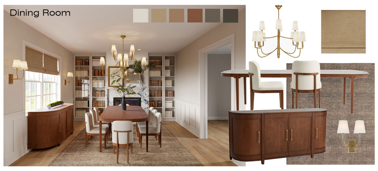 Online Designer Dining Room Interior Design Ideas