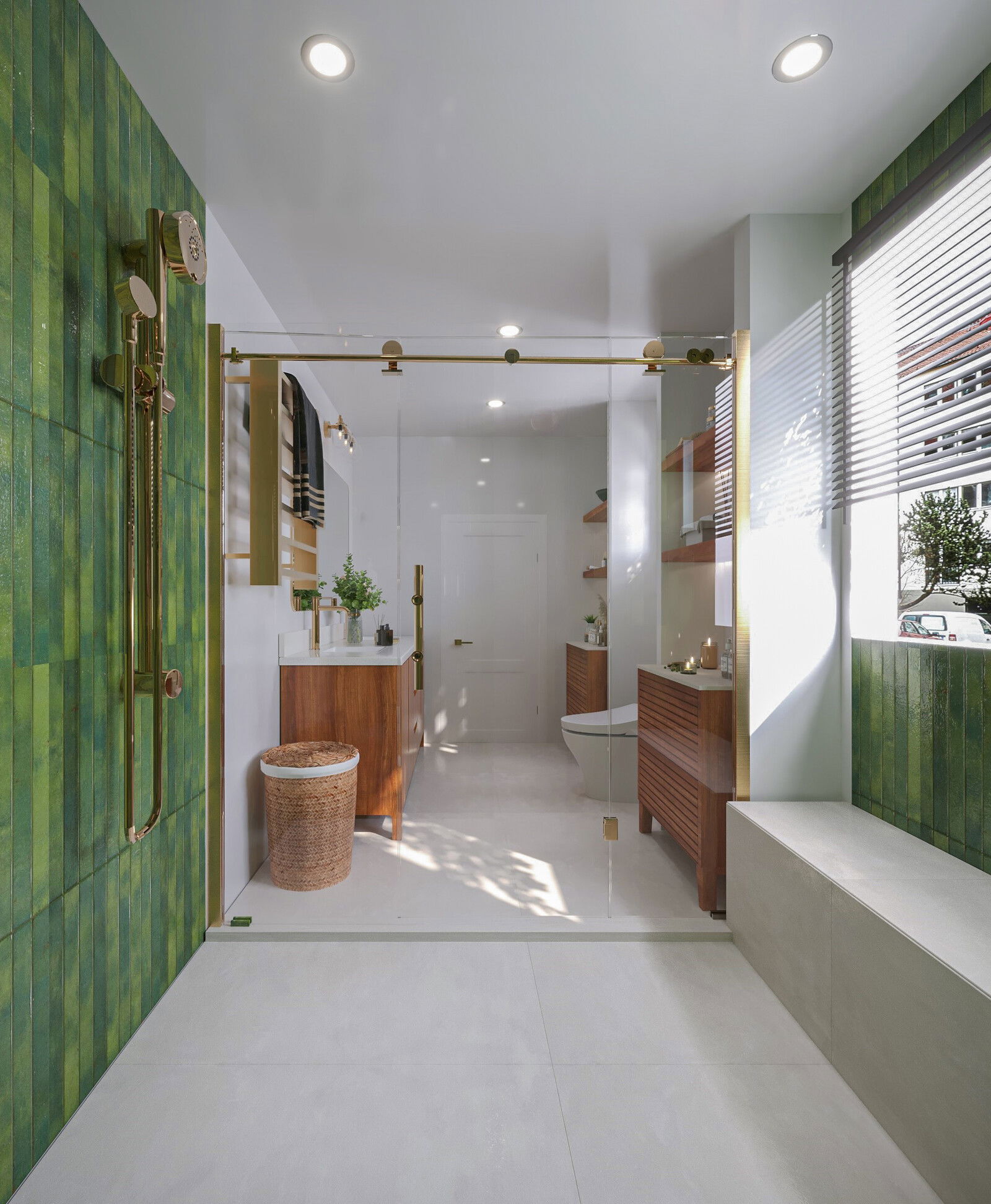 Online Designer Bathroom 3D Model 4