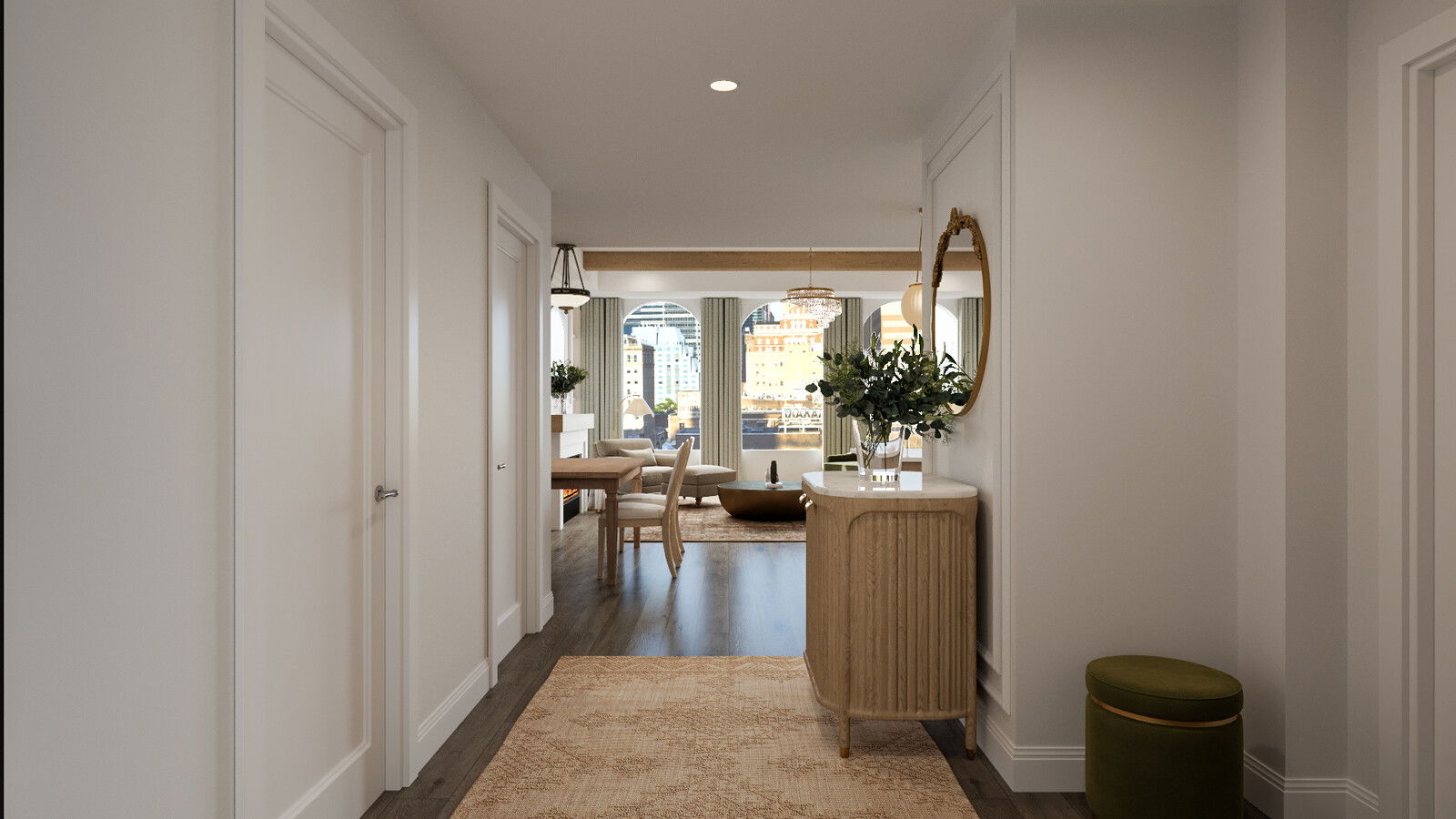 Online Designer Hallway/Entry 3D Model 3
