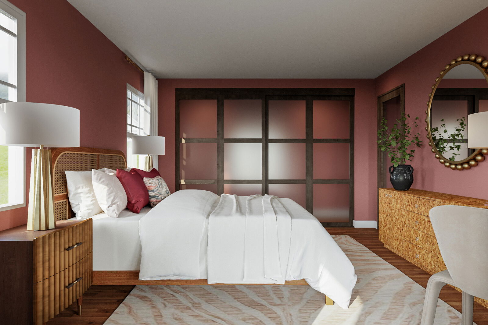 Modelo 3D de Dormitorio del Diseñador en Línea 3