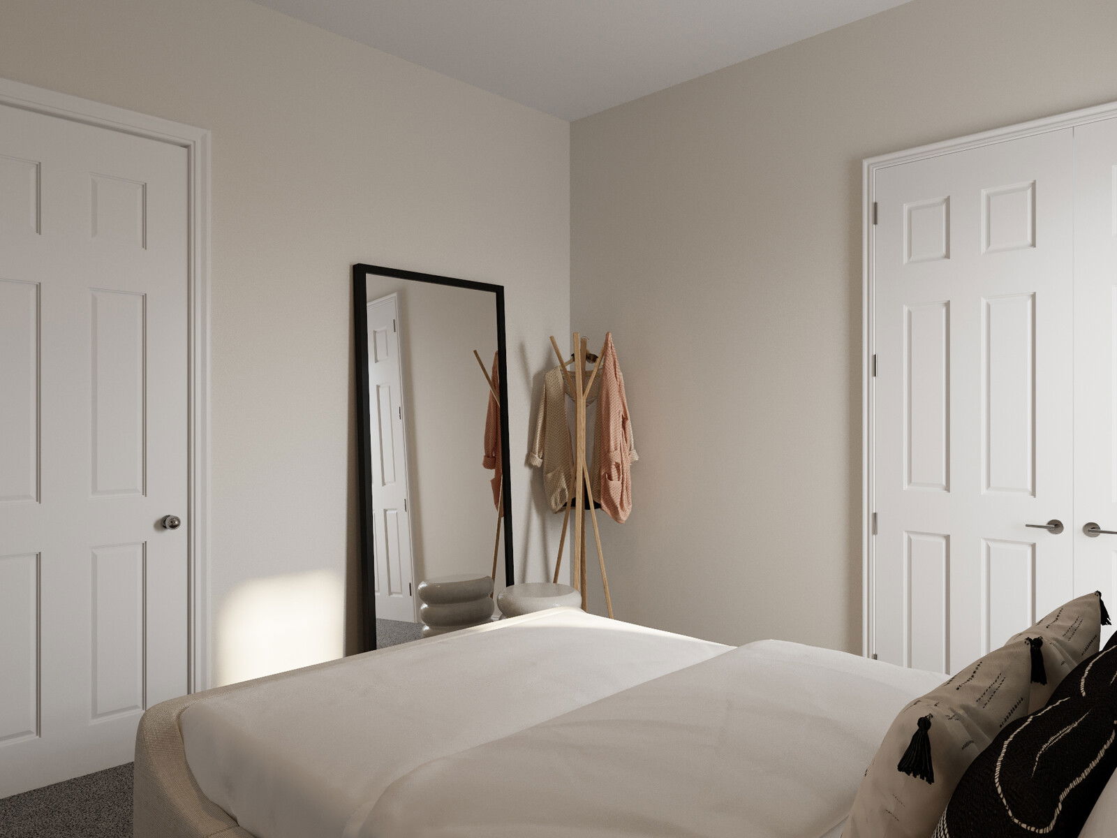 Online Designer Bedroom 3D Model 3