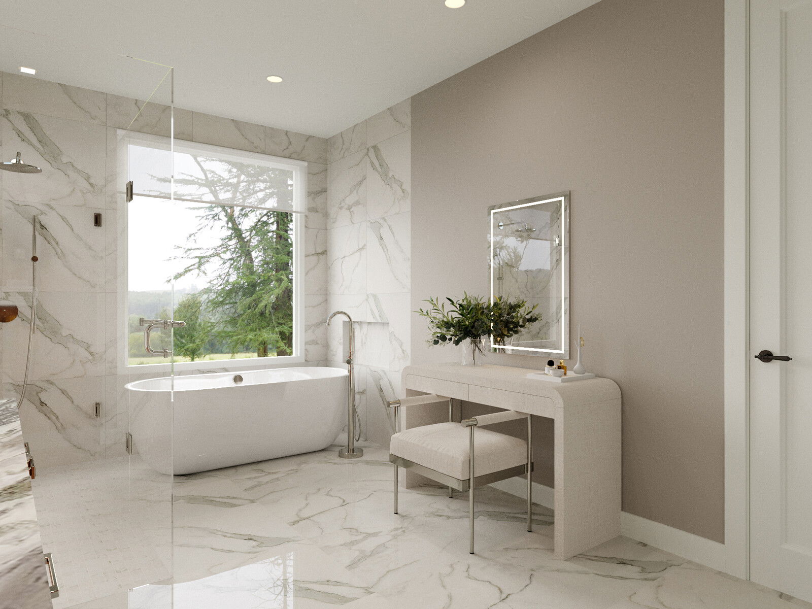 Online Designer Bathroom 3D Model 3