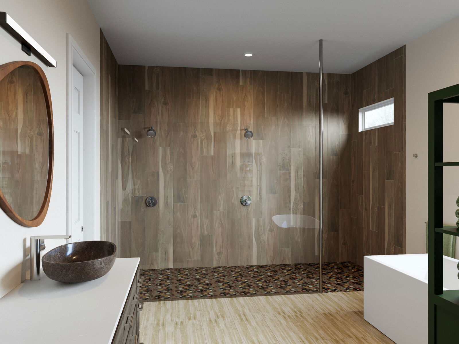 Online Designer Bathroom 3D Model 1