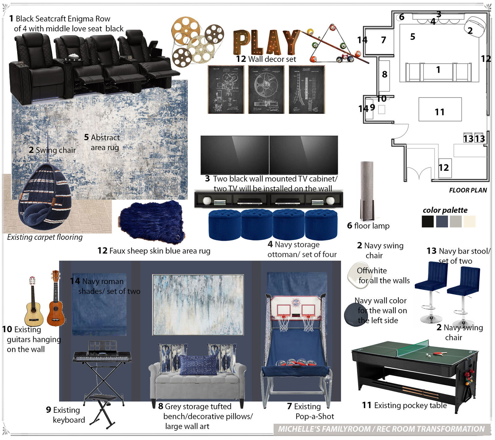 Ideas De Diseño Interior De Sala De Estar De Diseñador En Línea