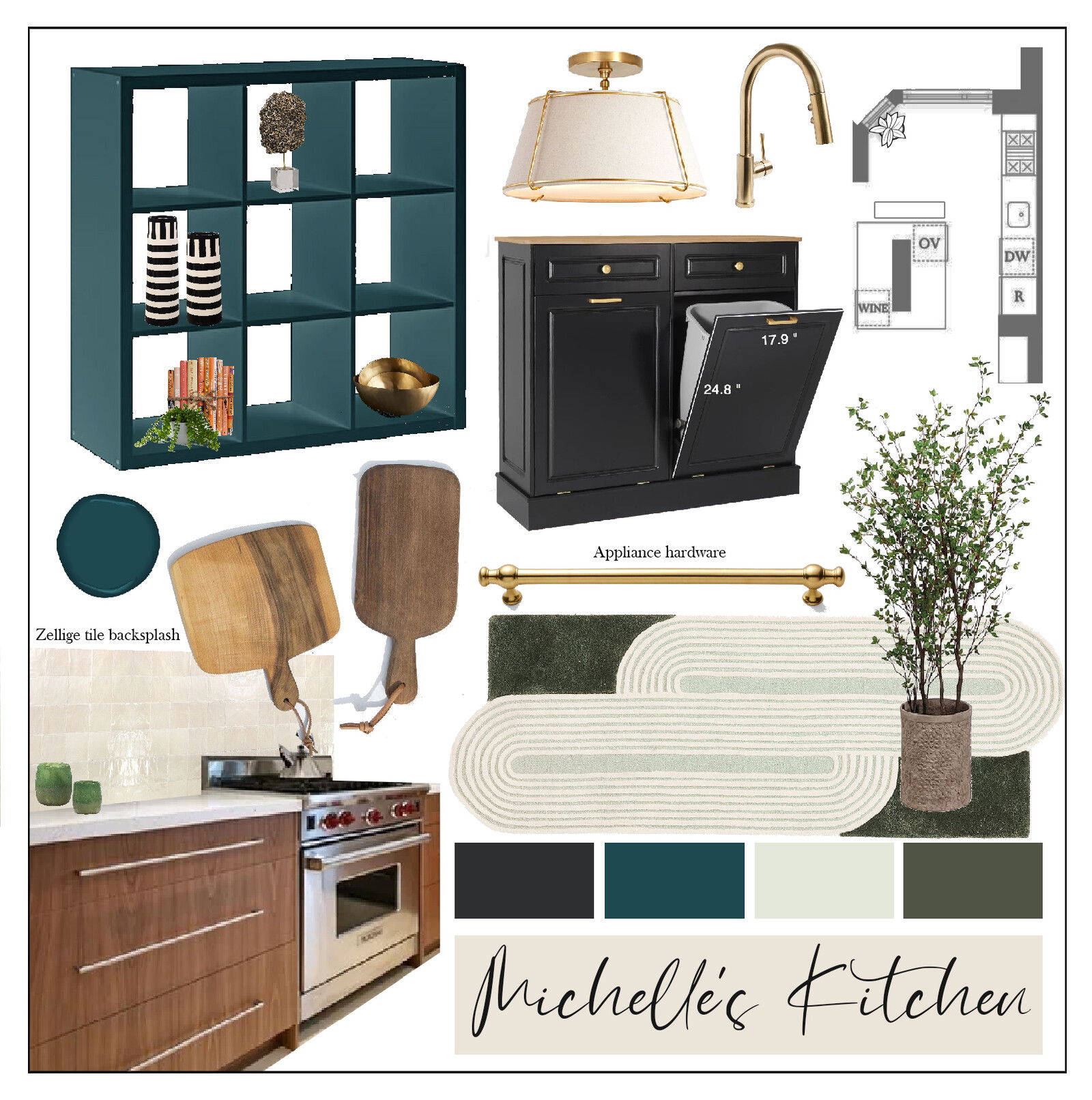 Ideas de Diseño de Interiores de Cocina de Diseñador en Línea