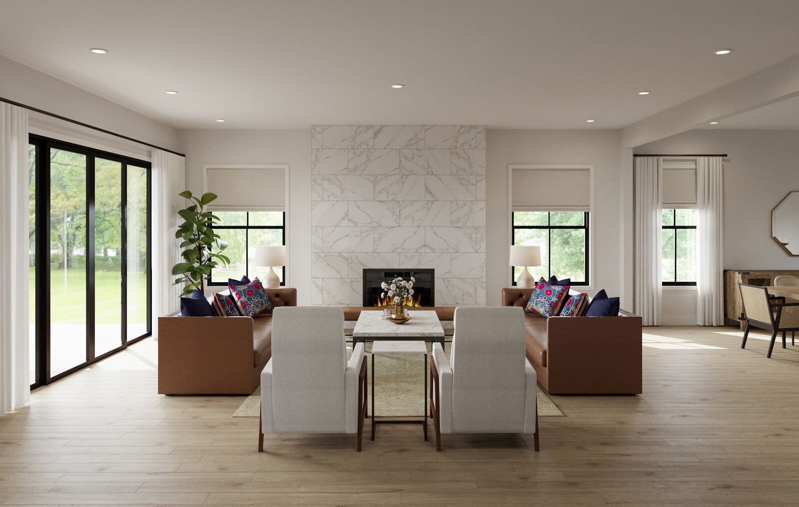 Modelo 3D Sala-Comedor del Diseñador en Línea 2