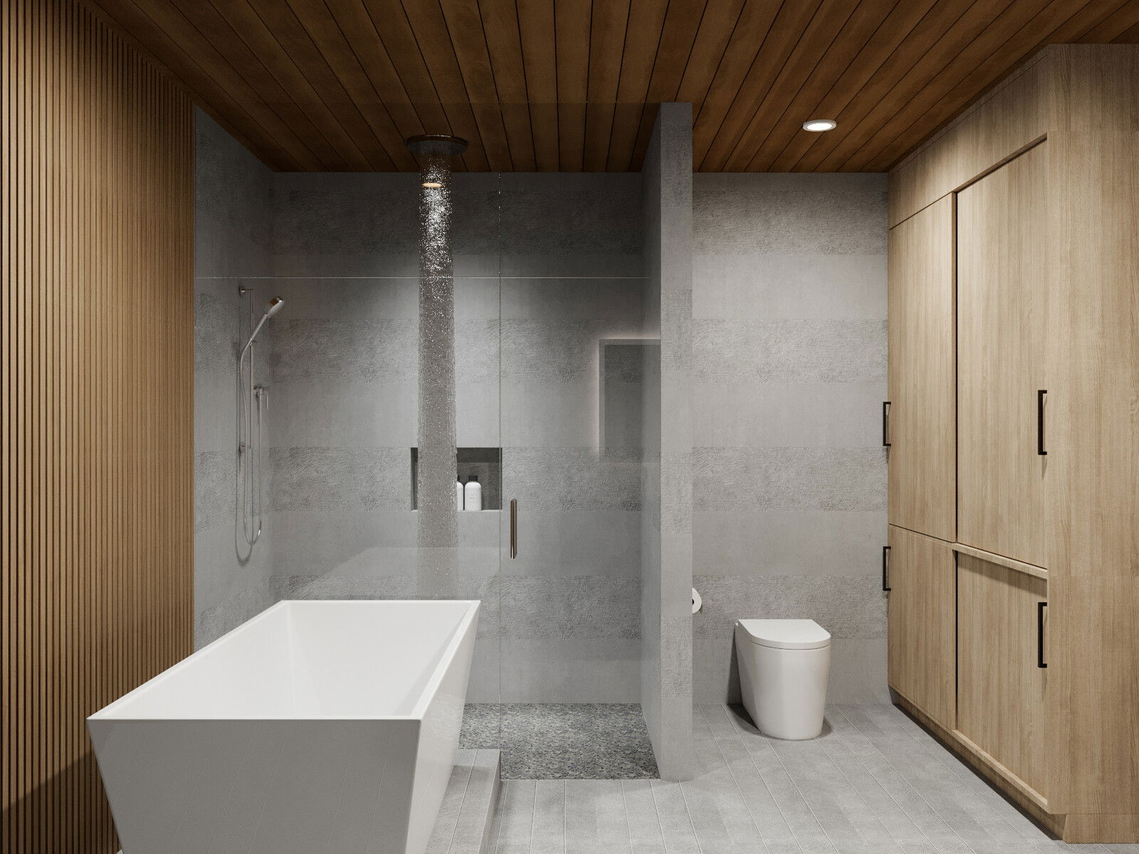 Online Designer Bathroom 3D Model 3