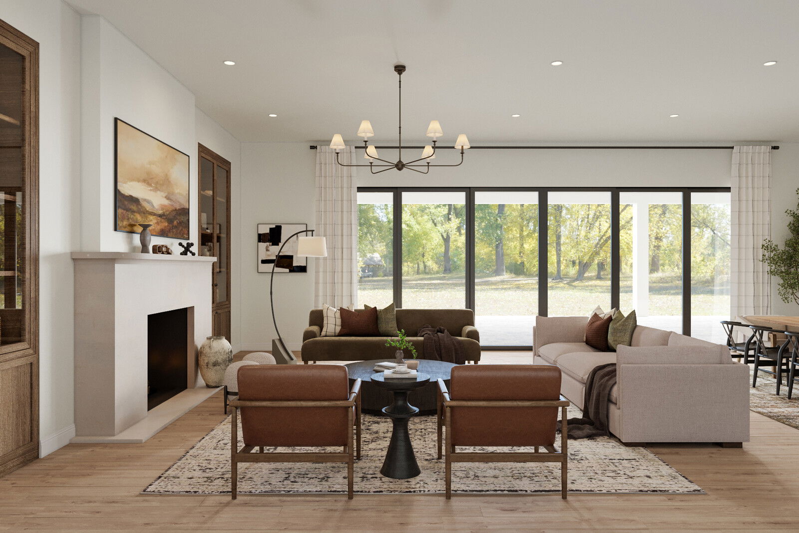 Online Designer Living Room 3D Model 2