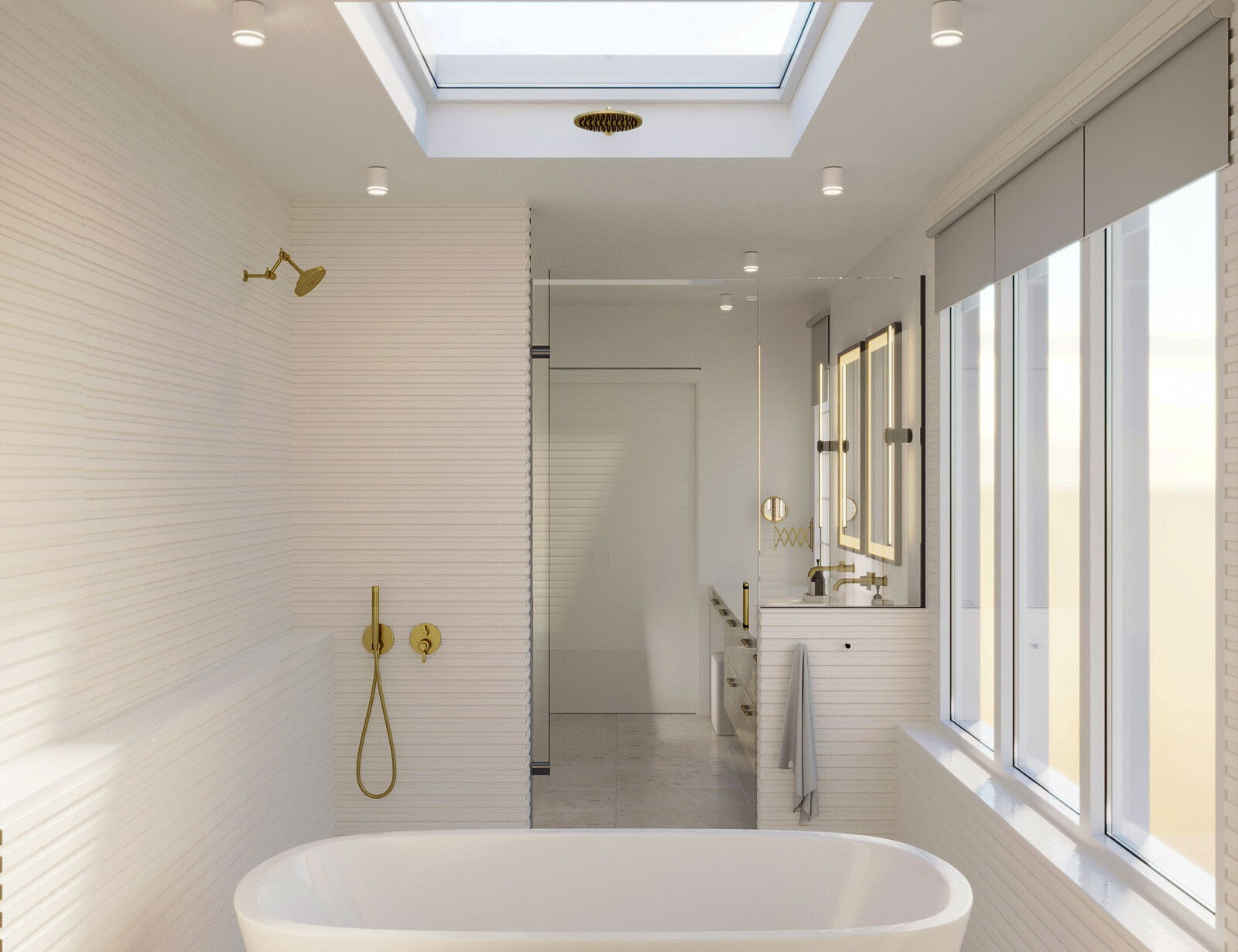Online Designer Bathroom 3D Model 4