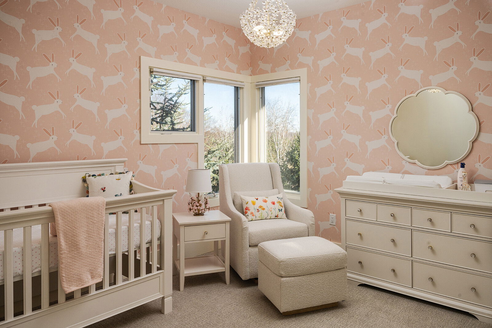 Mid-Century Modern Nursery Decoration